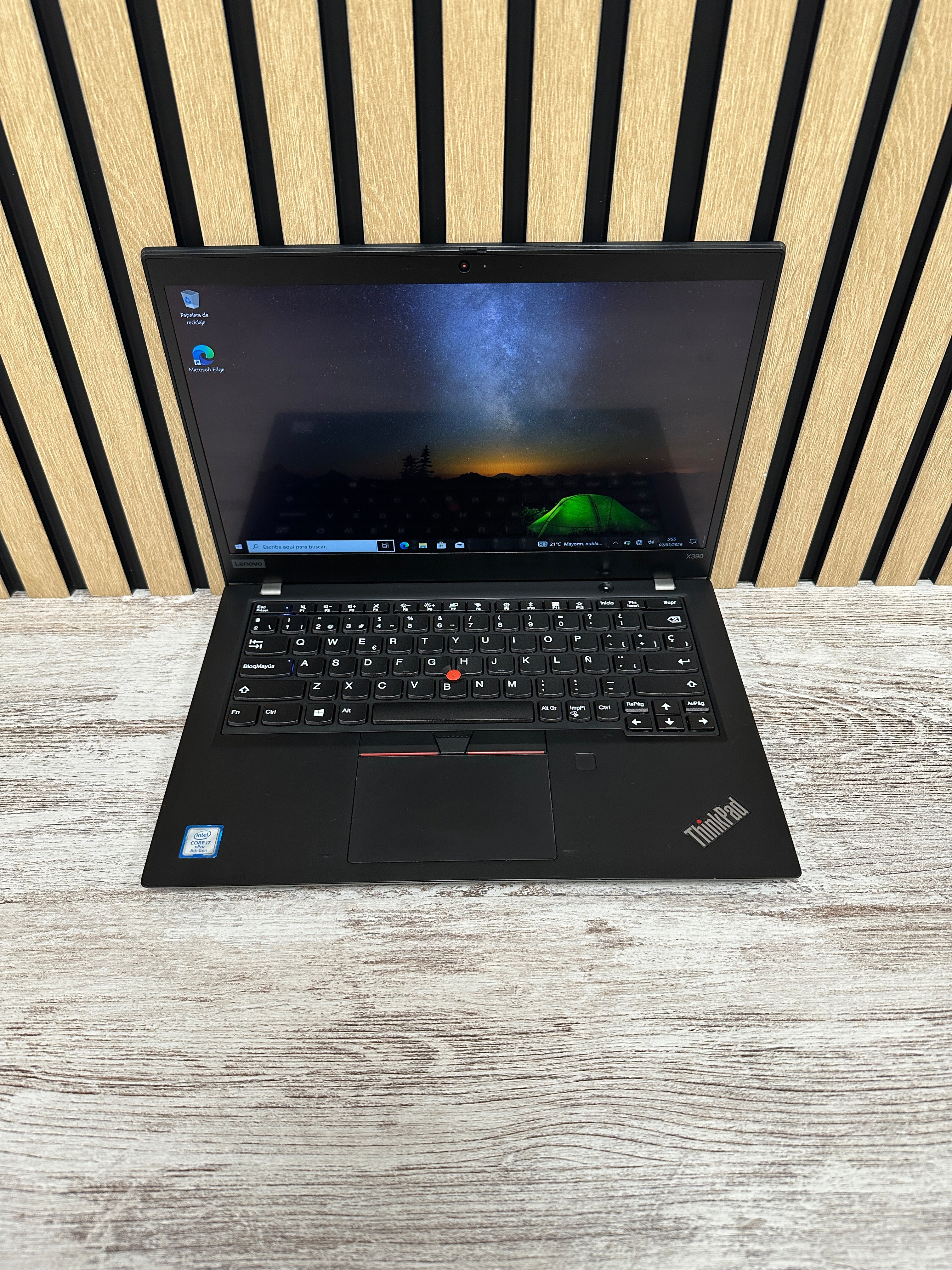 Lenovo Thinkpad X390 TACTIL i7 16gb 256gb SSD