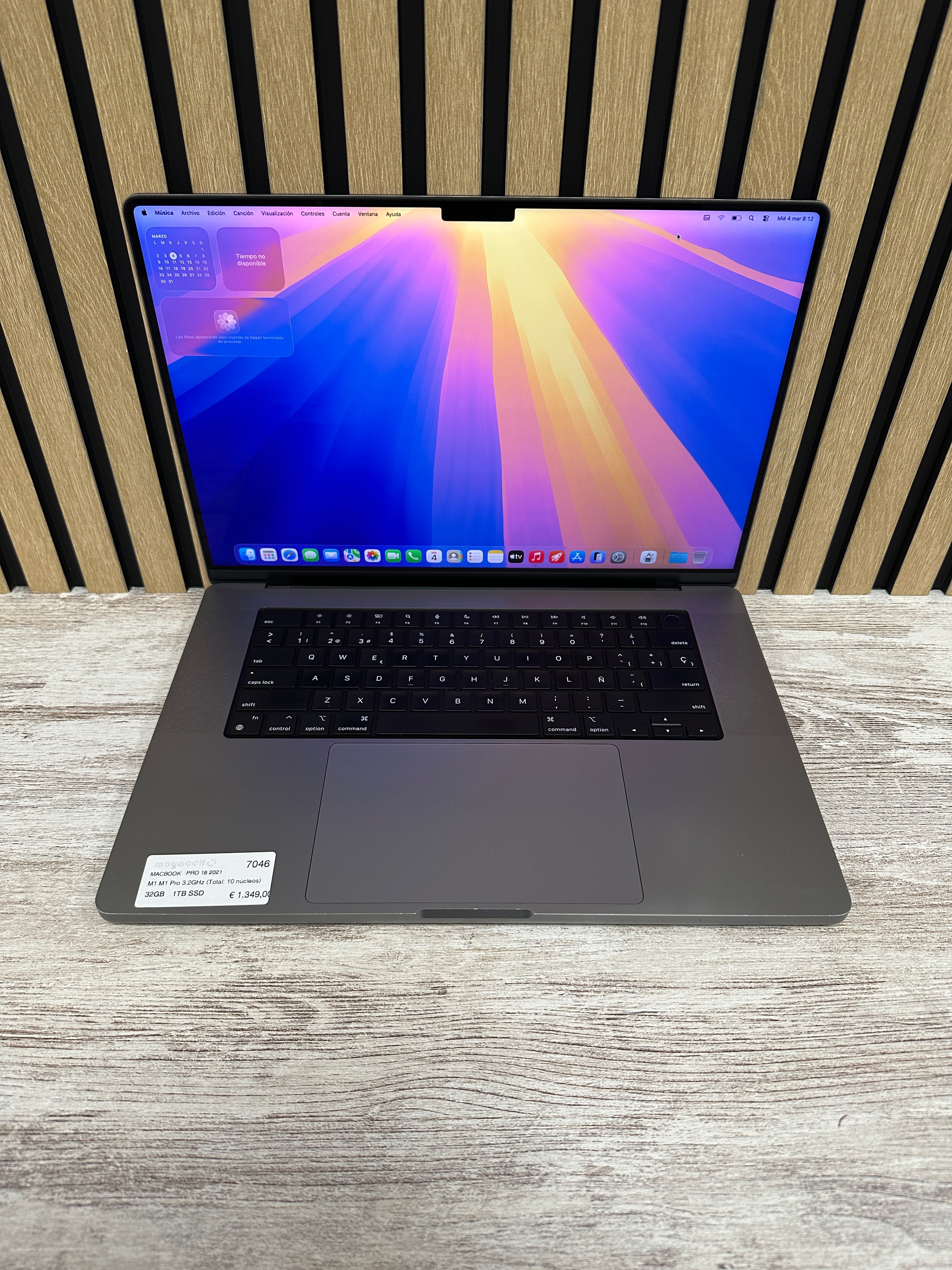 MacBook Pro 16" 2021 M1 PRO 32gb 1tb SSD - Moyacell