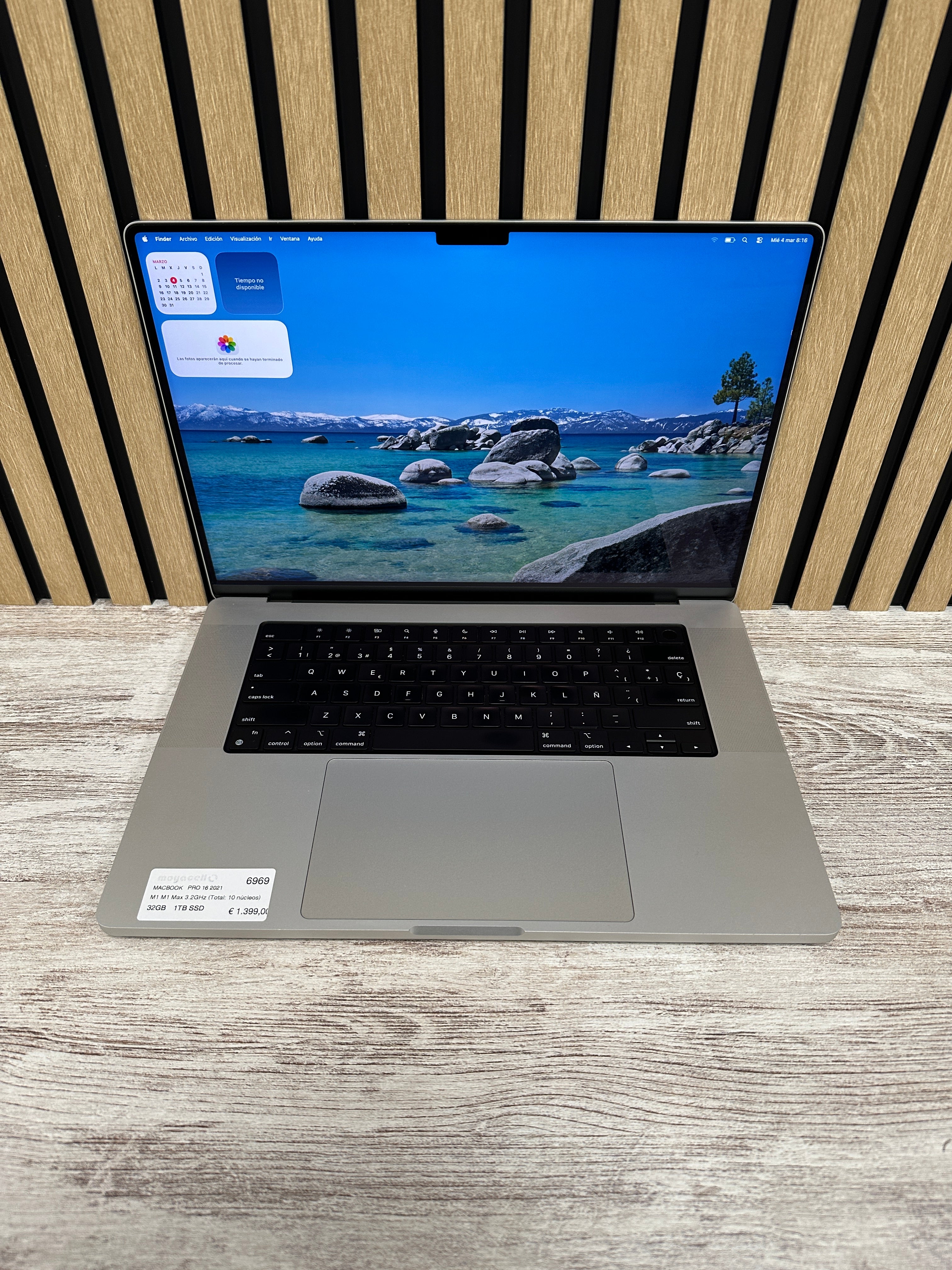 MacBook Pro 16" 2021 M1 MAX 32gb 1tb SSD - Moyacell