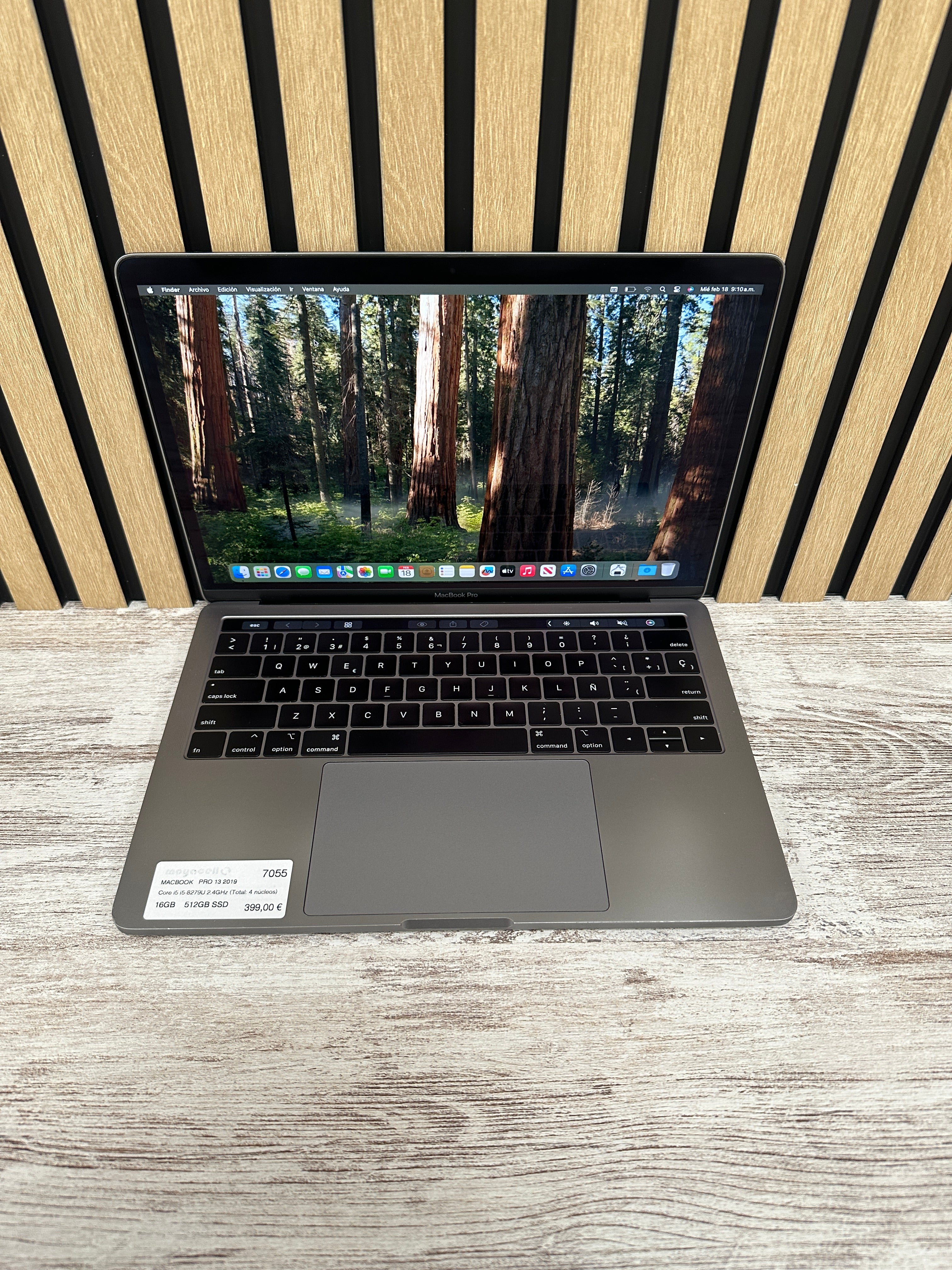MacBook Pro 13" 2019 i5 16gb 512gb SSD - Moyacell