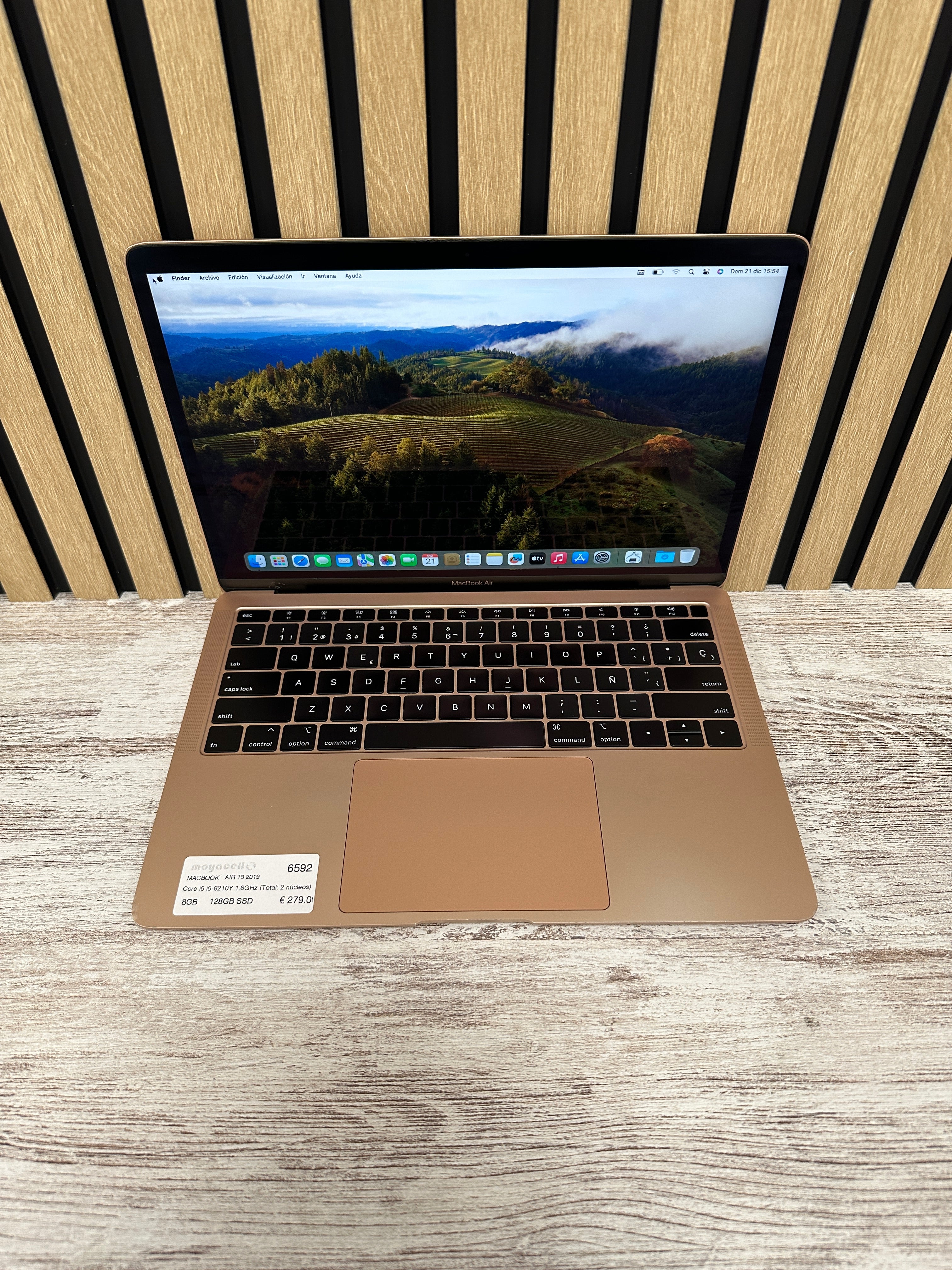 MacBook Air 13" 2019 i5 8gb 128gb SSD