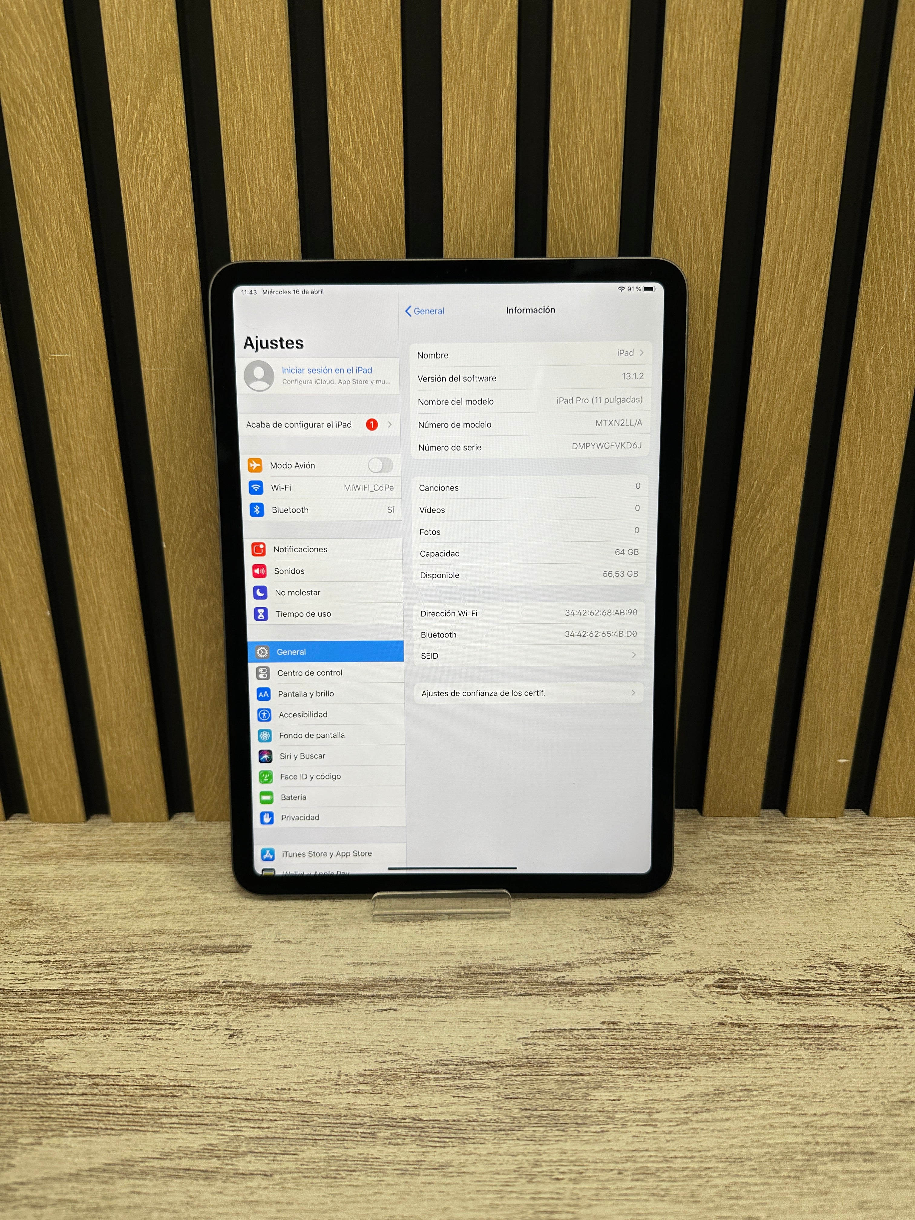 Ipad Pro 11" 2018 64gb - Moyacell