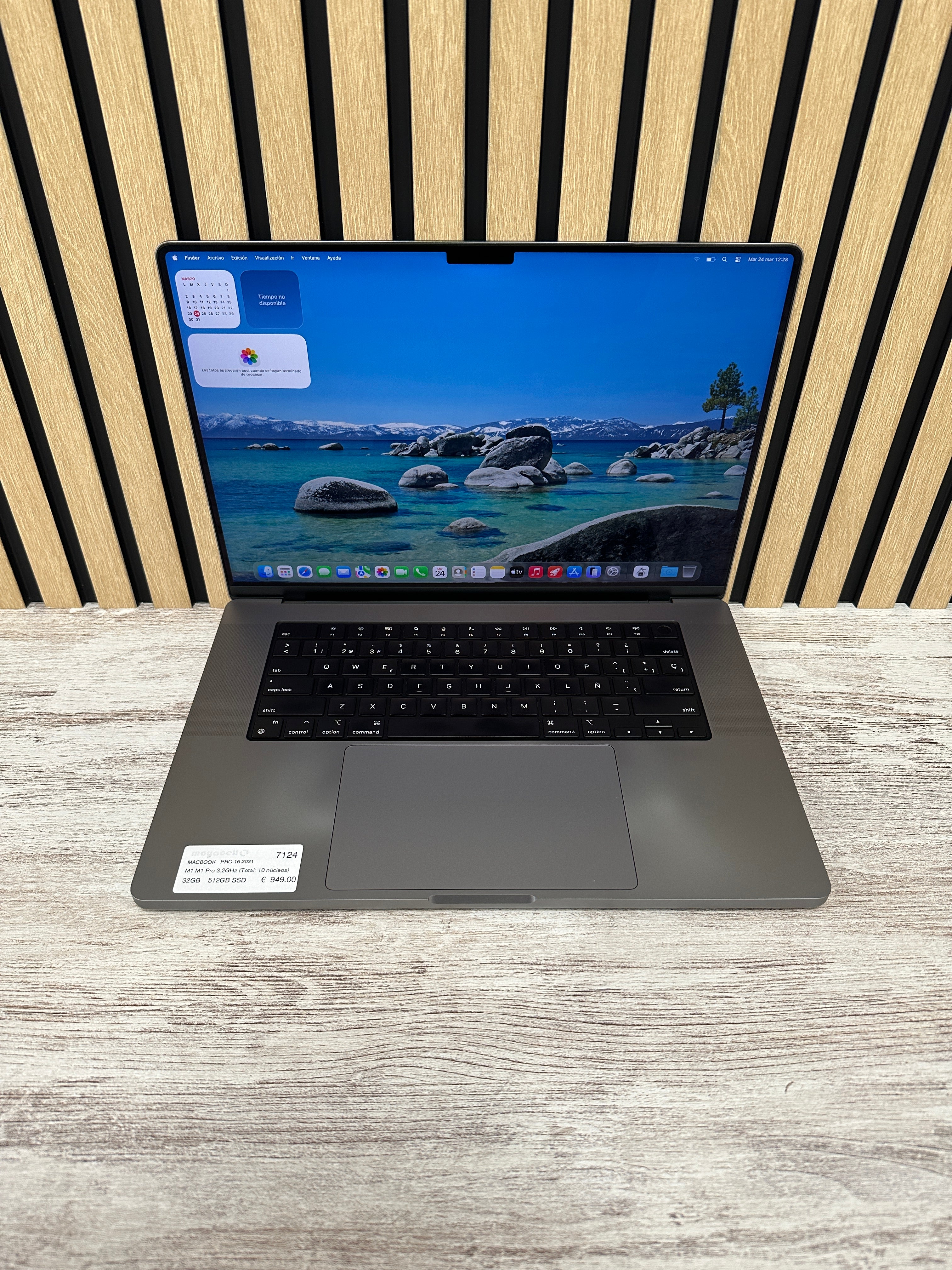 MacBook Pro 16" 2021 M1 PRO 32gb 512gb SSD