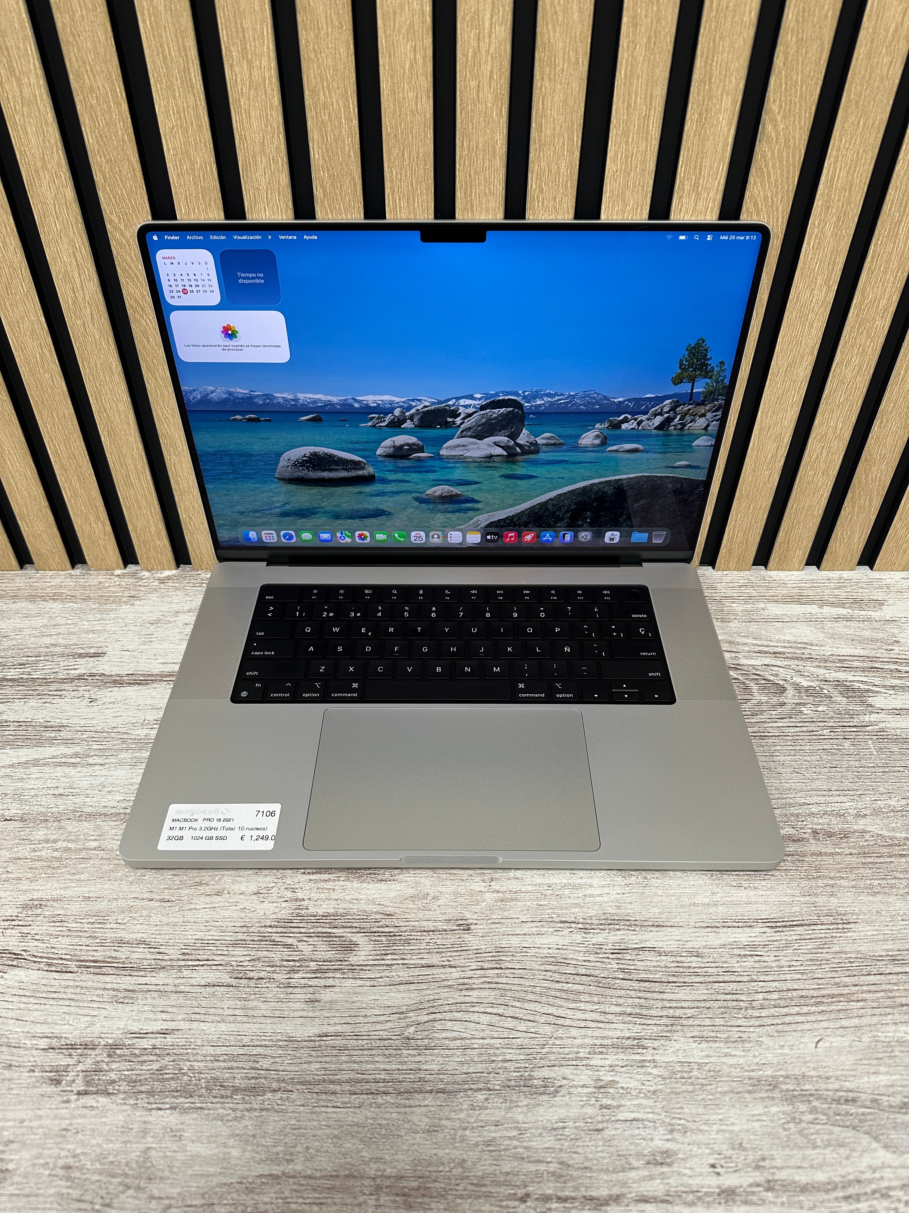 MacBook Pro 16" 2021 M1 PRO 32gb 1TB SSD