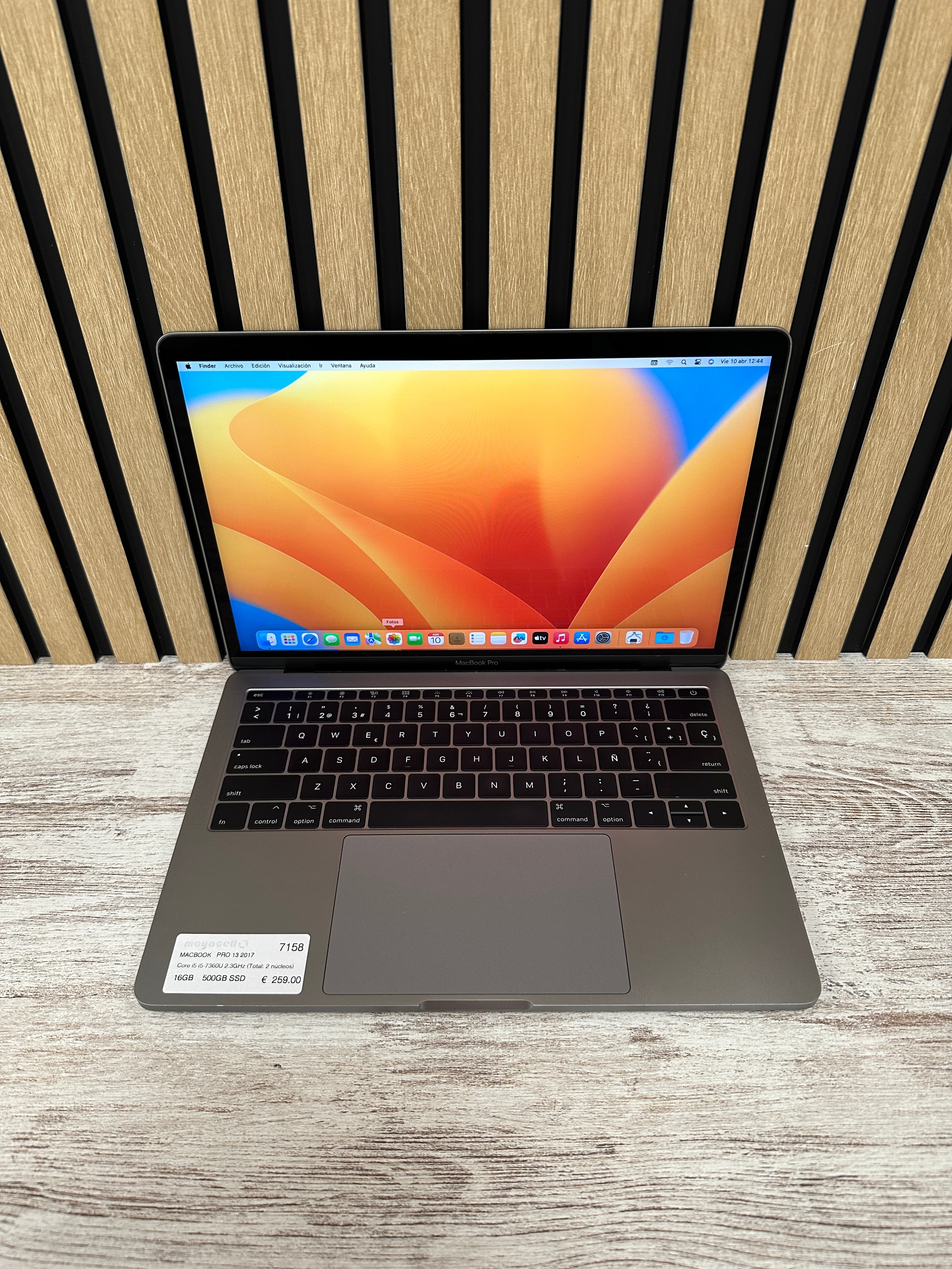 MacBook Pro 13" 2017 i5 16gb 500gb SSD