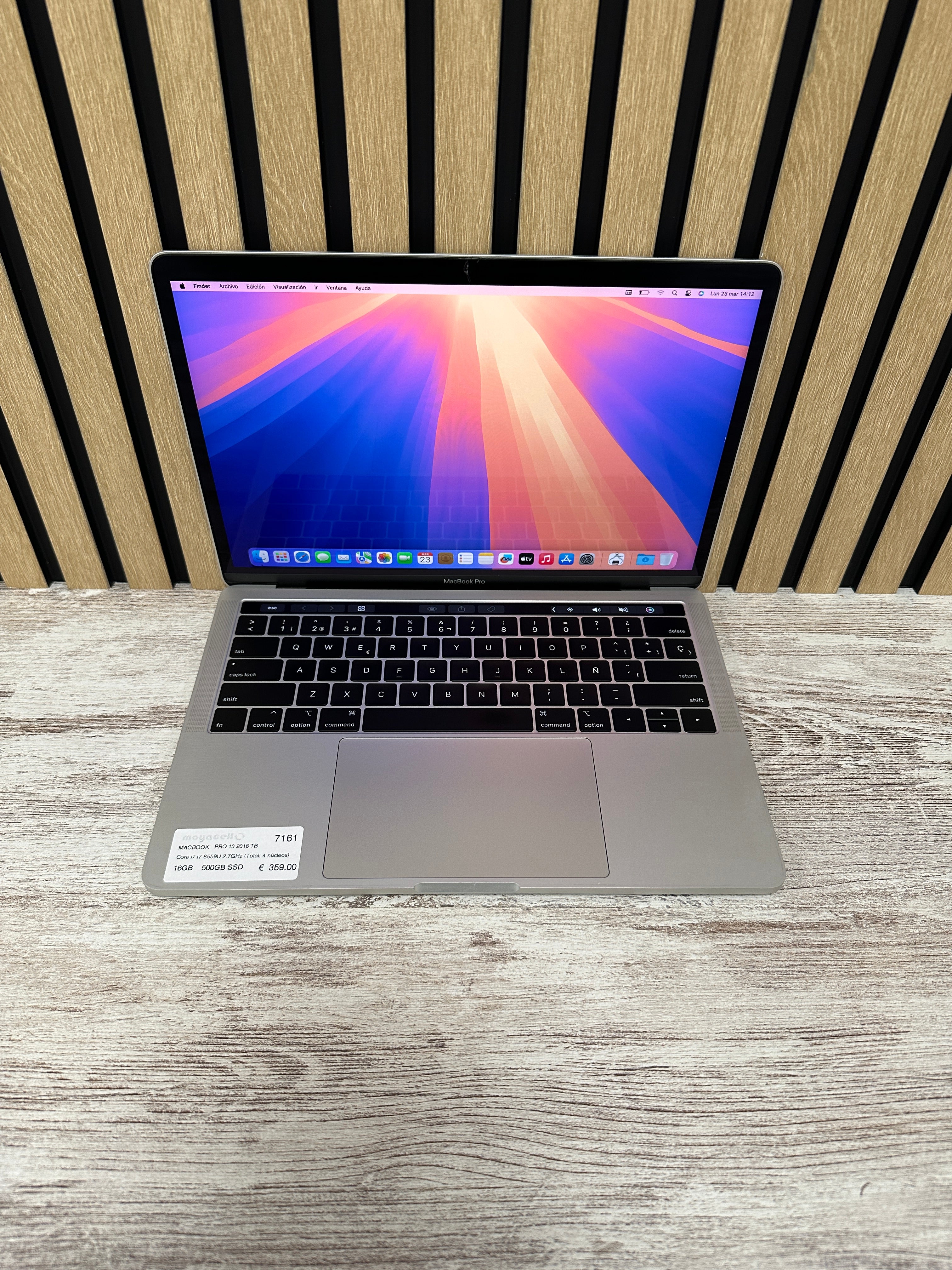 MacBook Pro 13" 2018 TB i7 16gb 500gb SSD - Moyacell