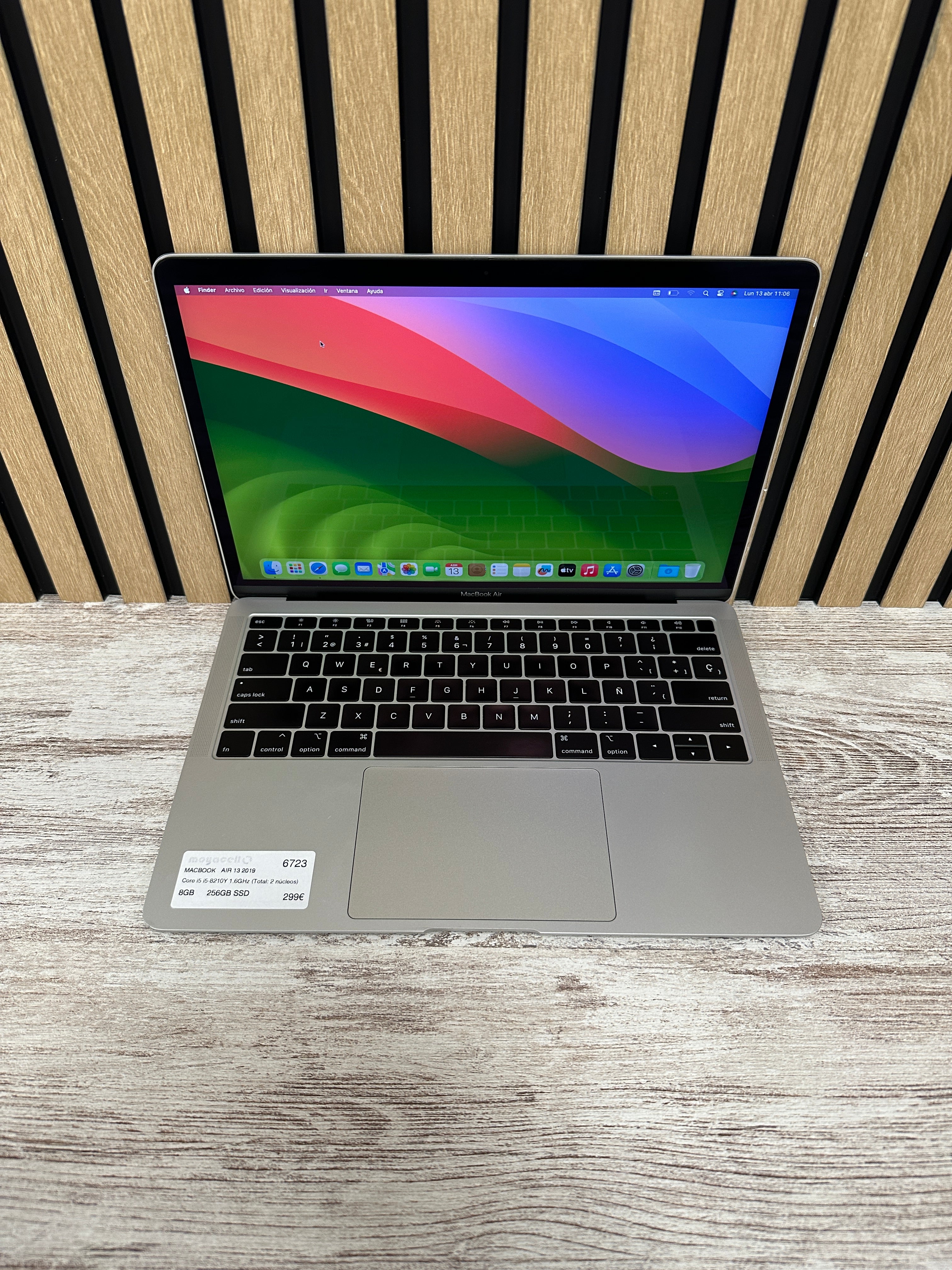 MacBook Air 13" 2019 i5 8gb 256gb SSD - Moyacell