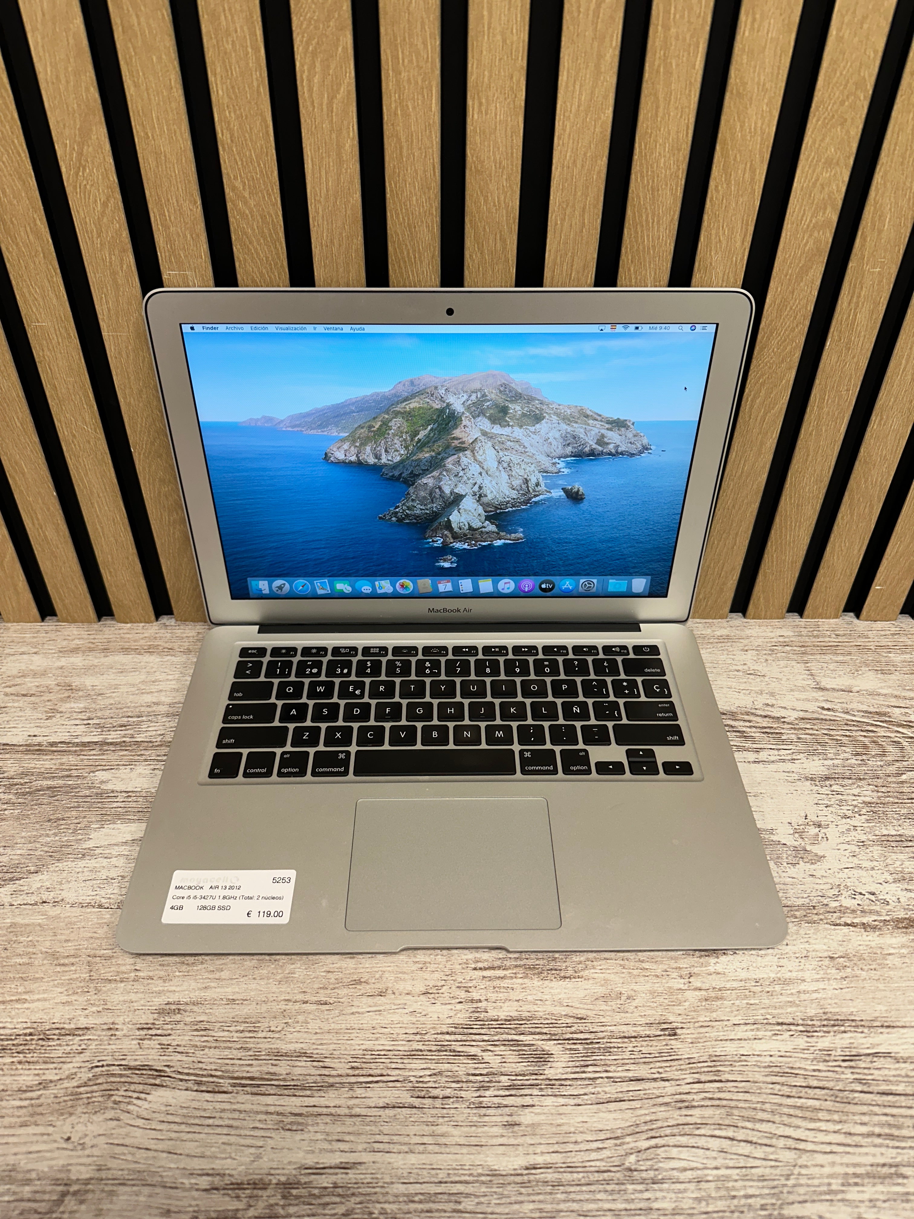 MacBook Air 13" 2012 i5 4gb 128gb SSD
