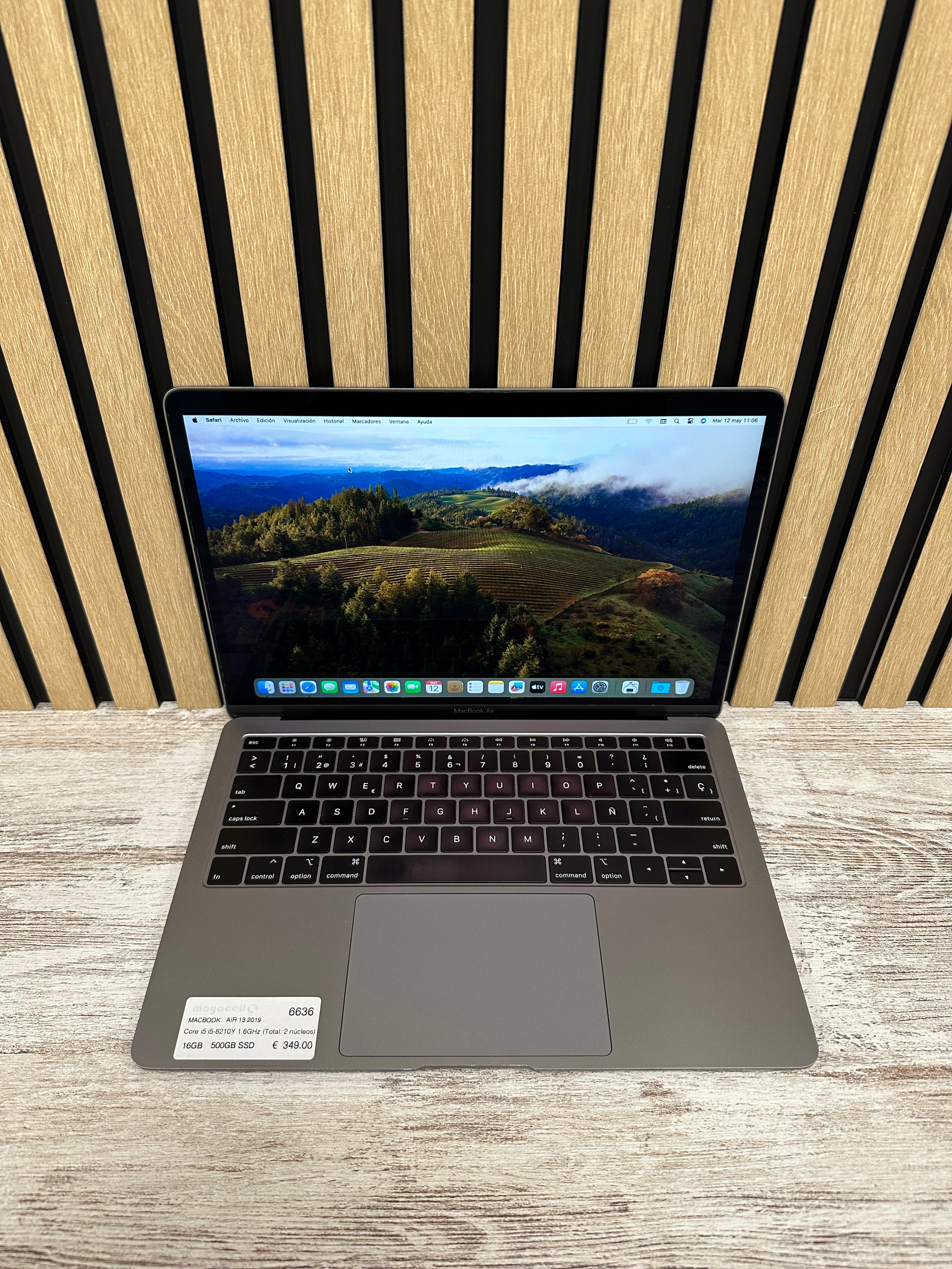 MacBook Air 13" 2019 i5 16gb 500gb SSD - Moyacell