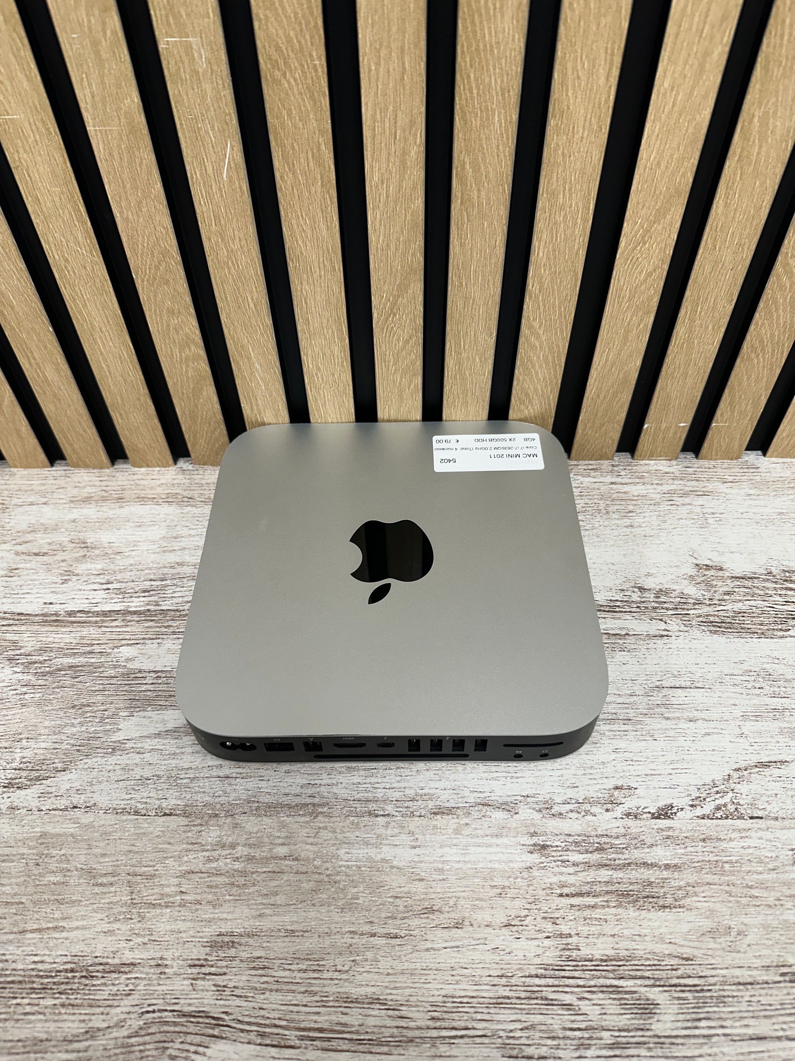 Mac Mini 2011 i7 4gb 2x 500gb HDD