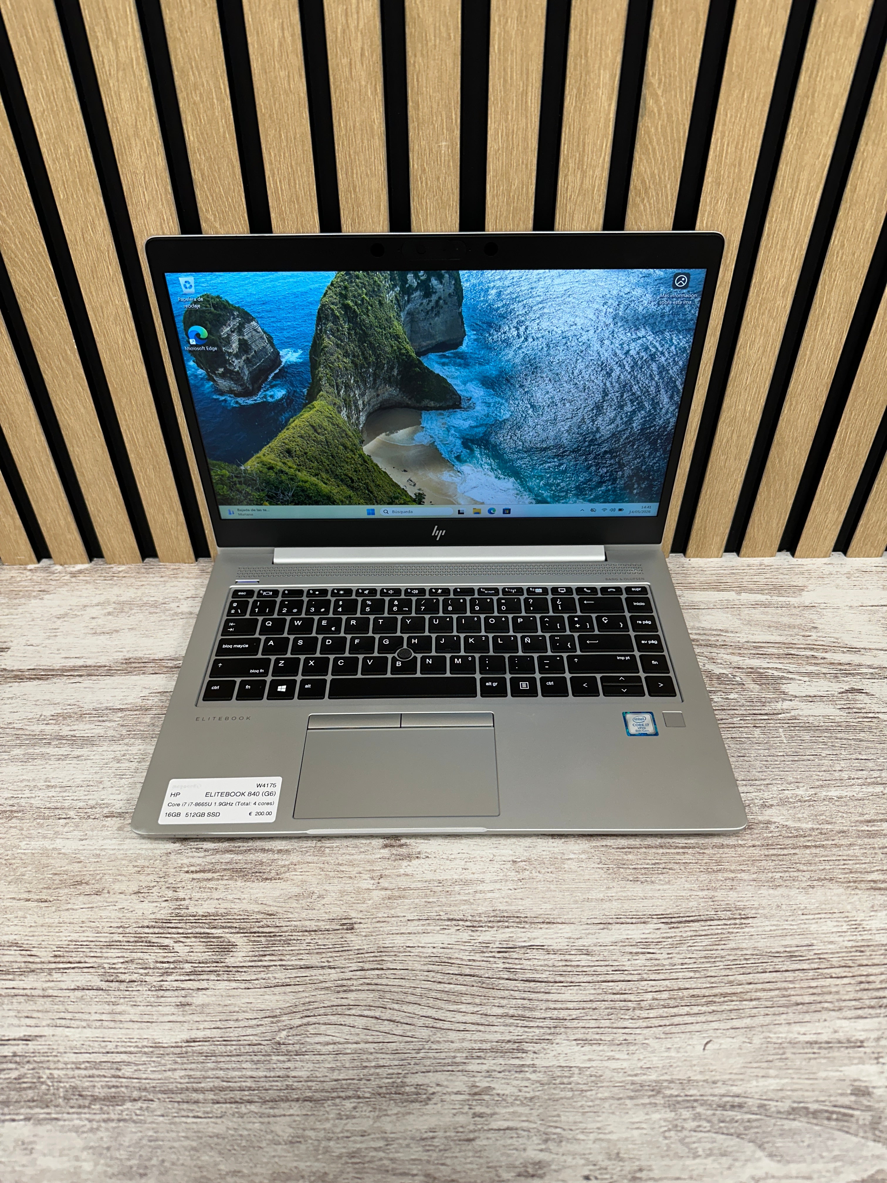 HP EliteBook 840 G6 i7 16gb 512gb SSD - Moyacell