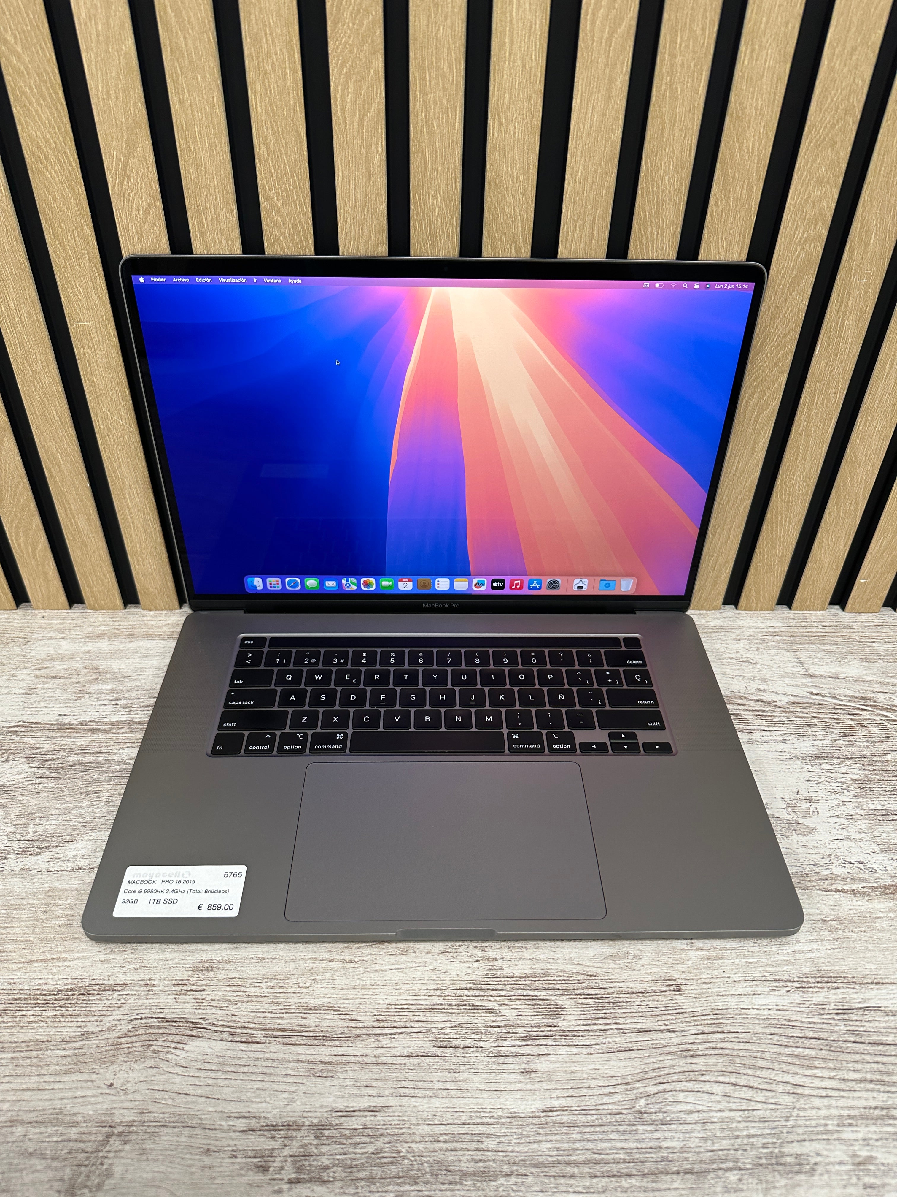 MacBook Pro 16" 2019 i9 32gb 1tb SSD