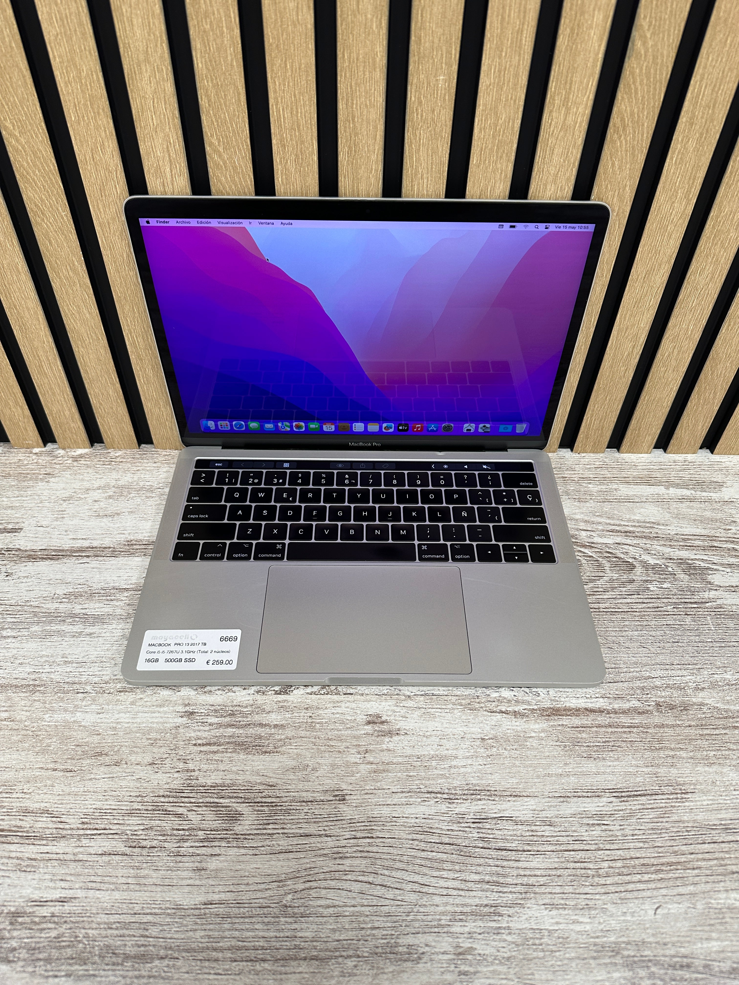 MacBook Pro 13" 2017 TB i5 16gb 500gb SSD - Moyacell