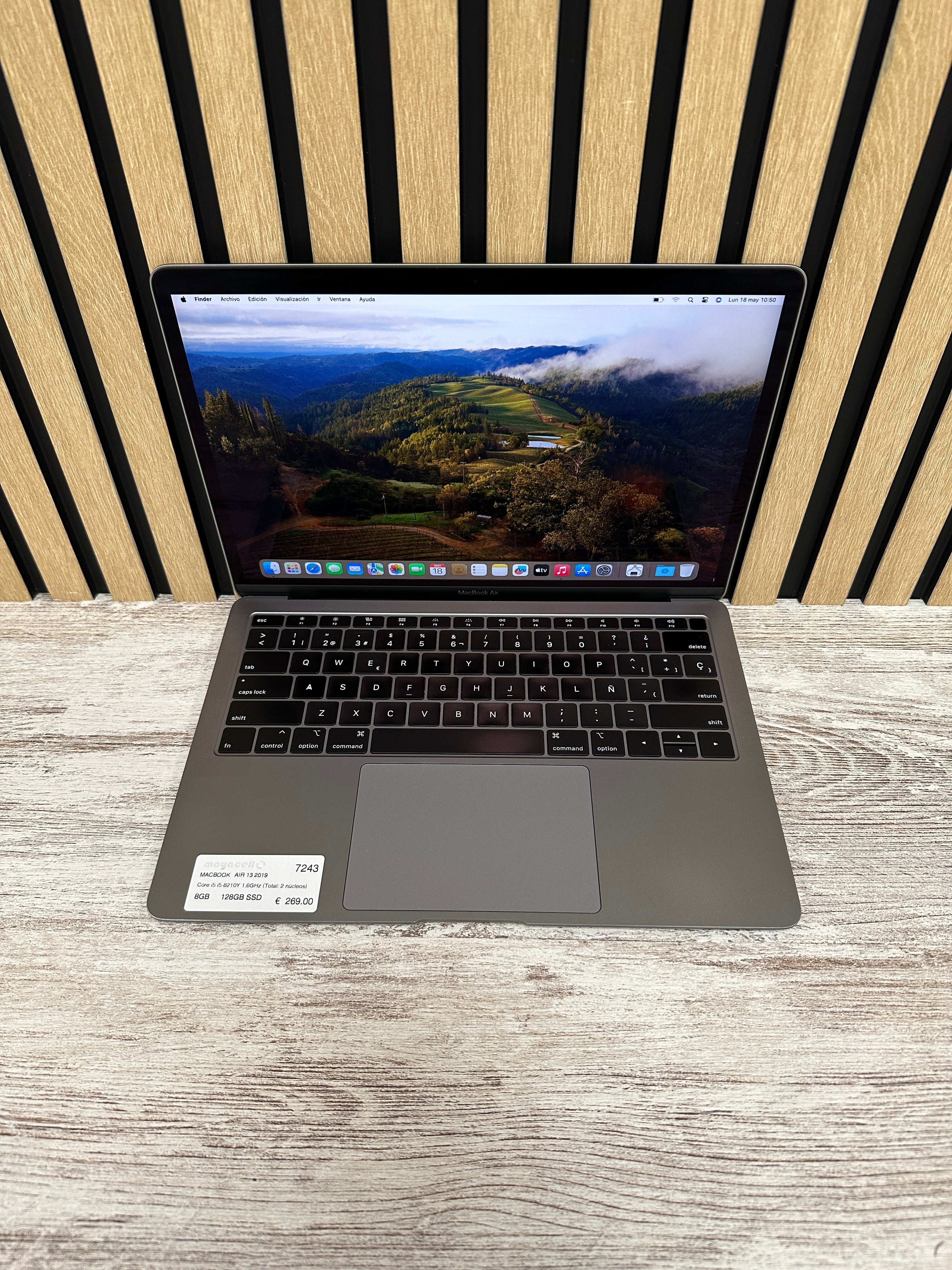 MacBook Air 13" 2019 i5 8gb 128gb SSD - Moyacell
