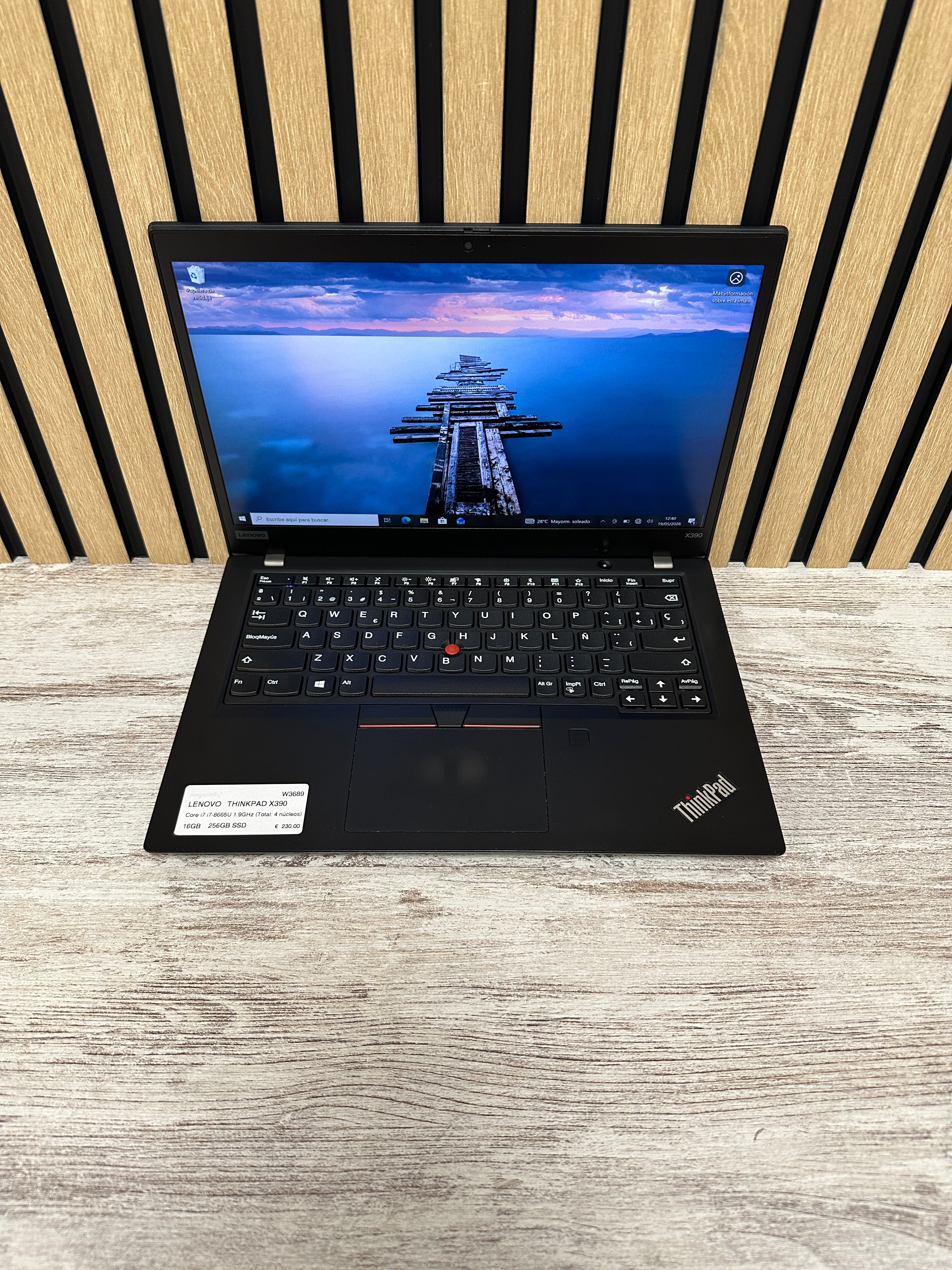 Lenovo Thinkpad X390 i7 16gb 256gb SSD - Moyacell