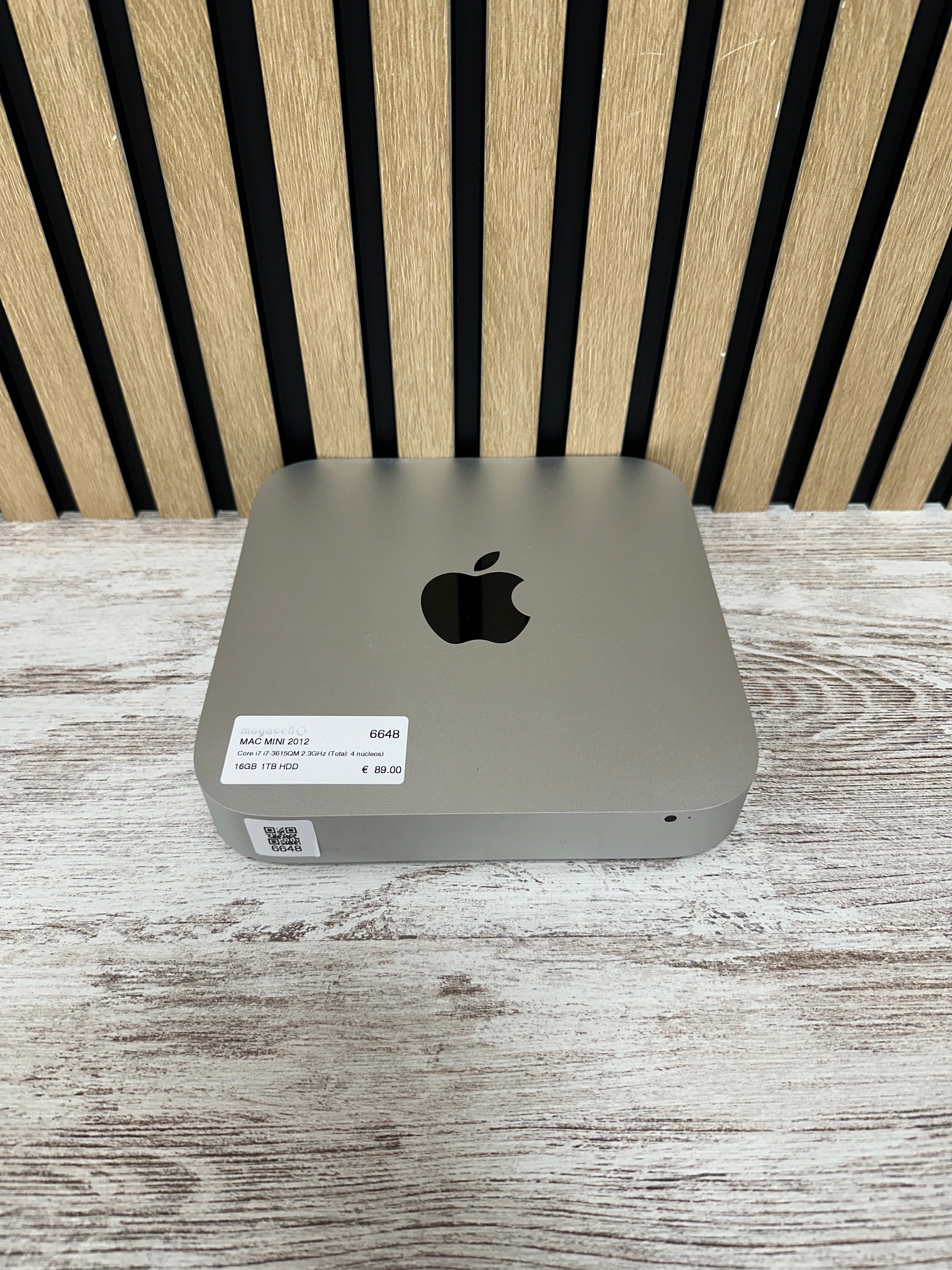 Mac Mini 2012 i7 16gb 1tb HDD