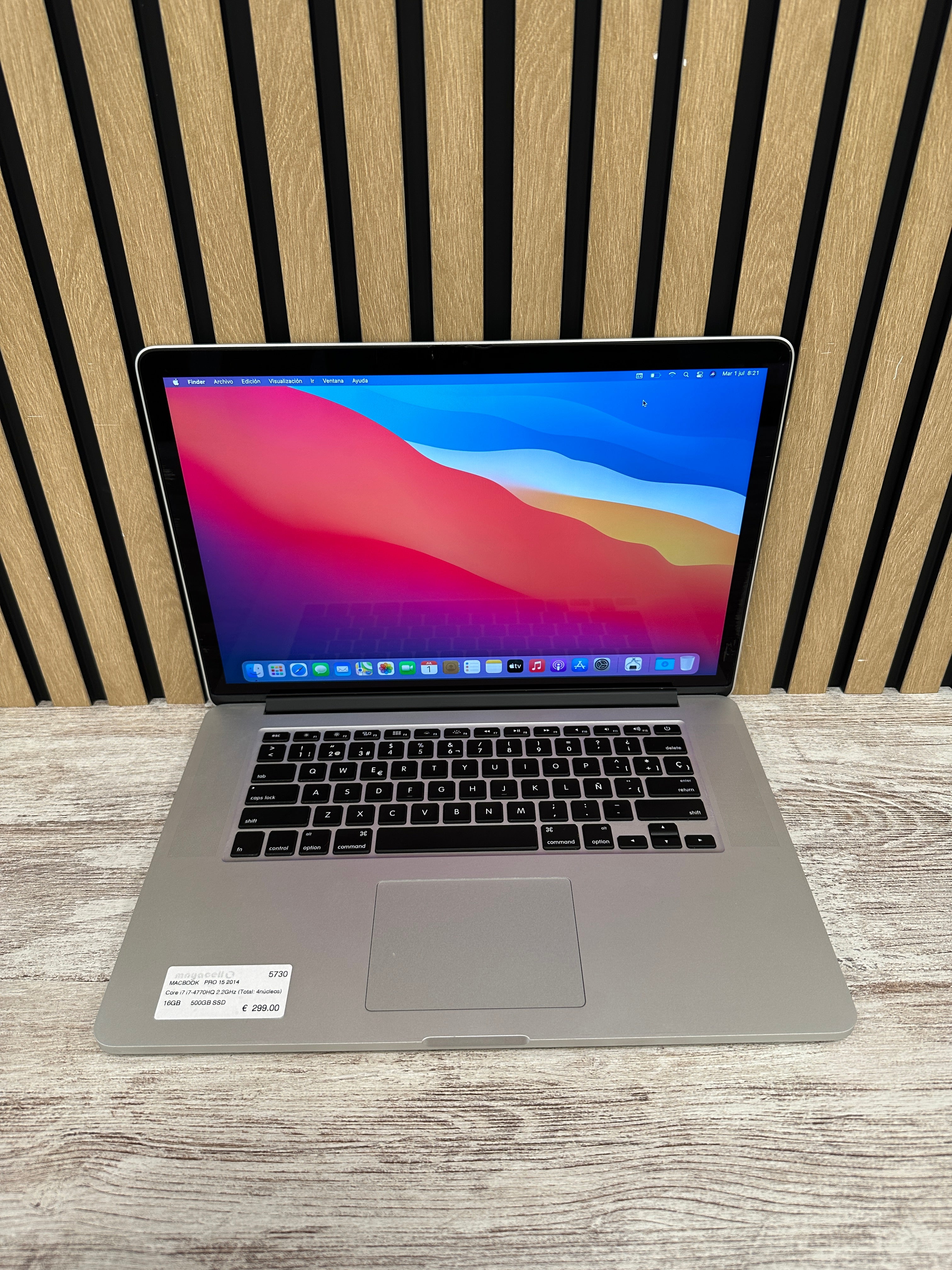 MacBook Pro 15" 2014 i7 16gb 500gb SSD - Moyacell
