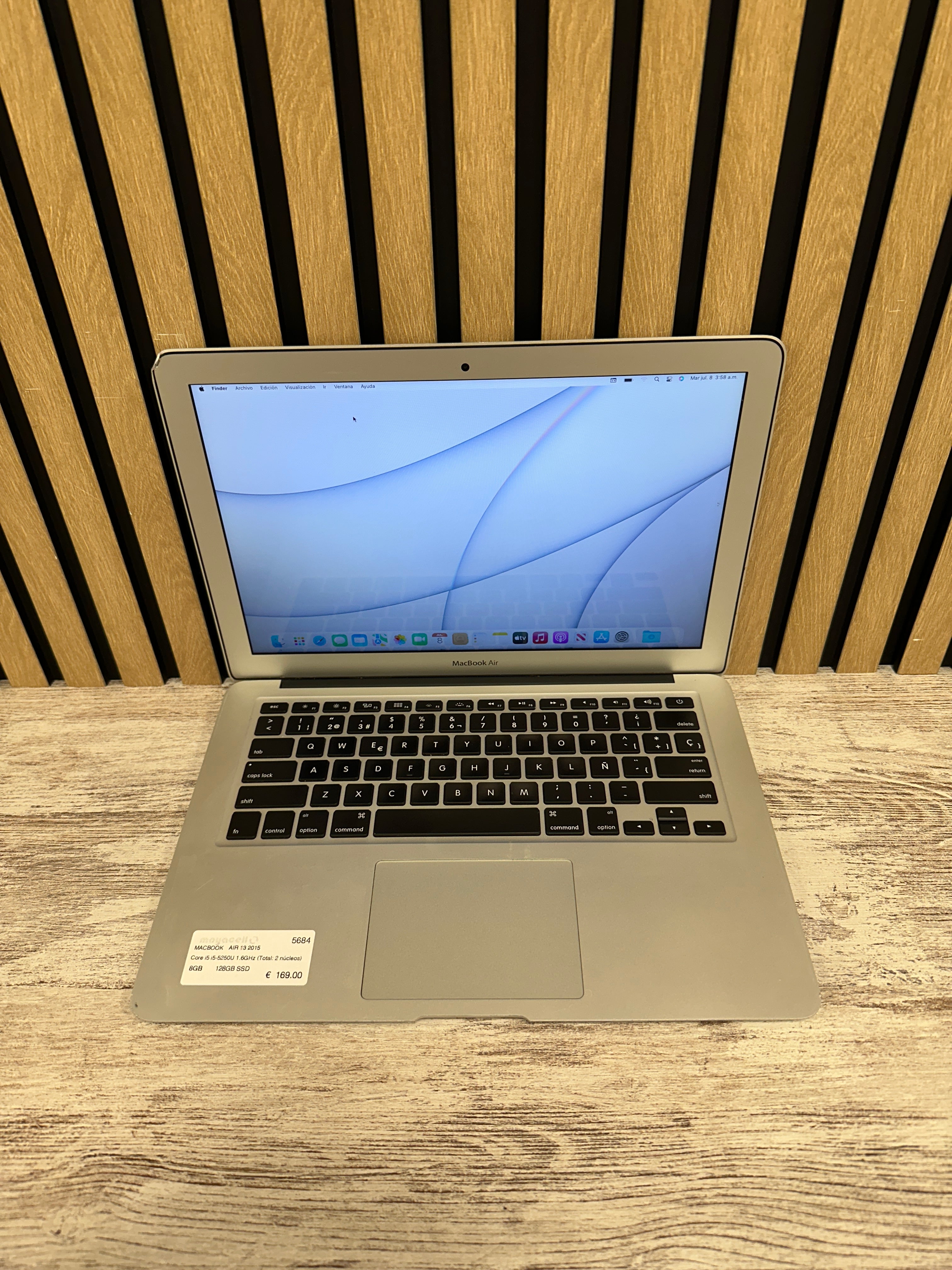 MacBook Air 13" 2015 i5 8gb 128gb SSD - Moyacell