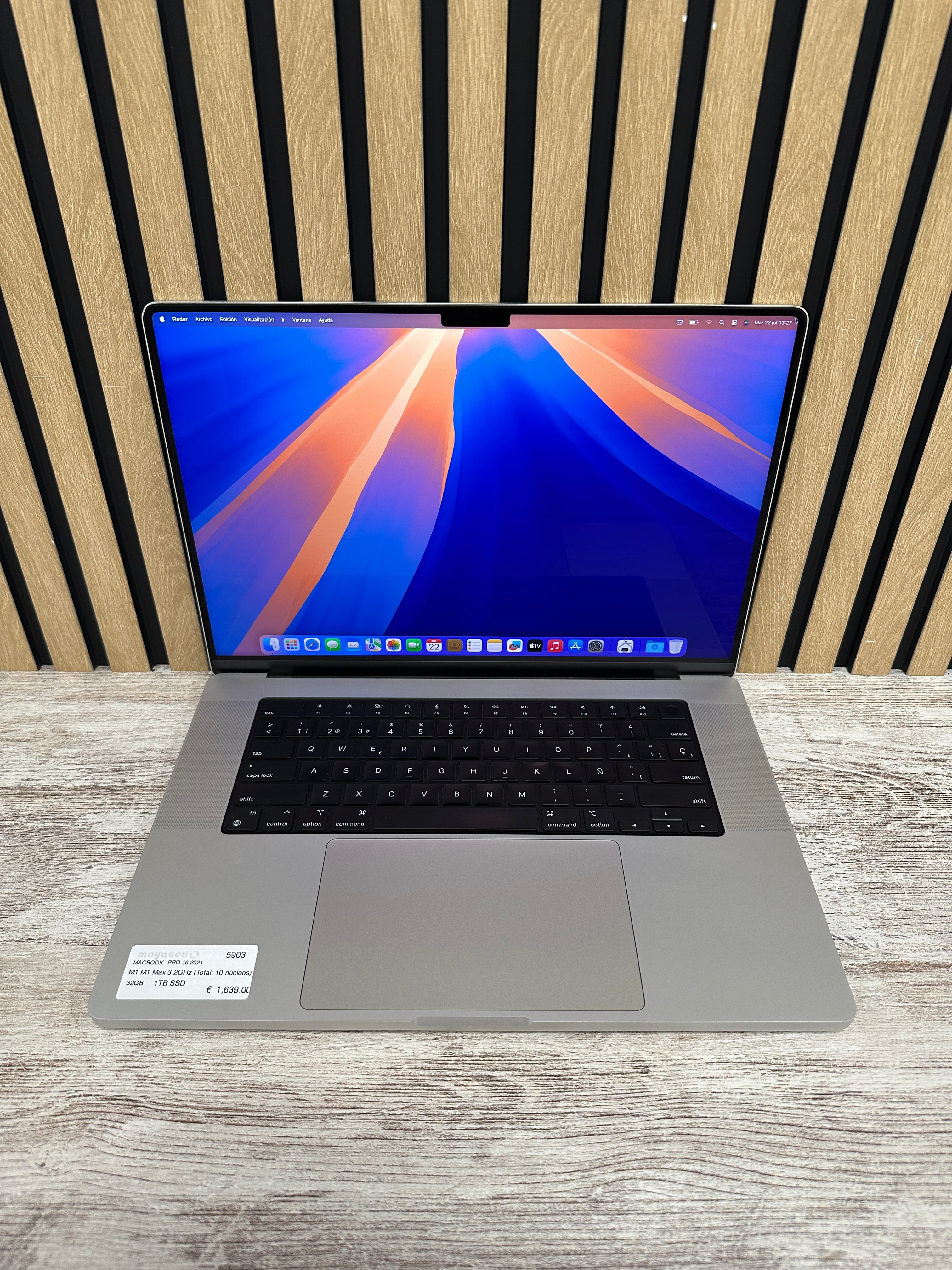 MacBook Pro 16" 2021 M1 MAX 32gb 1tb SSD - Moyacell