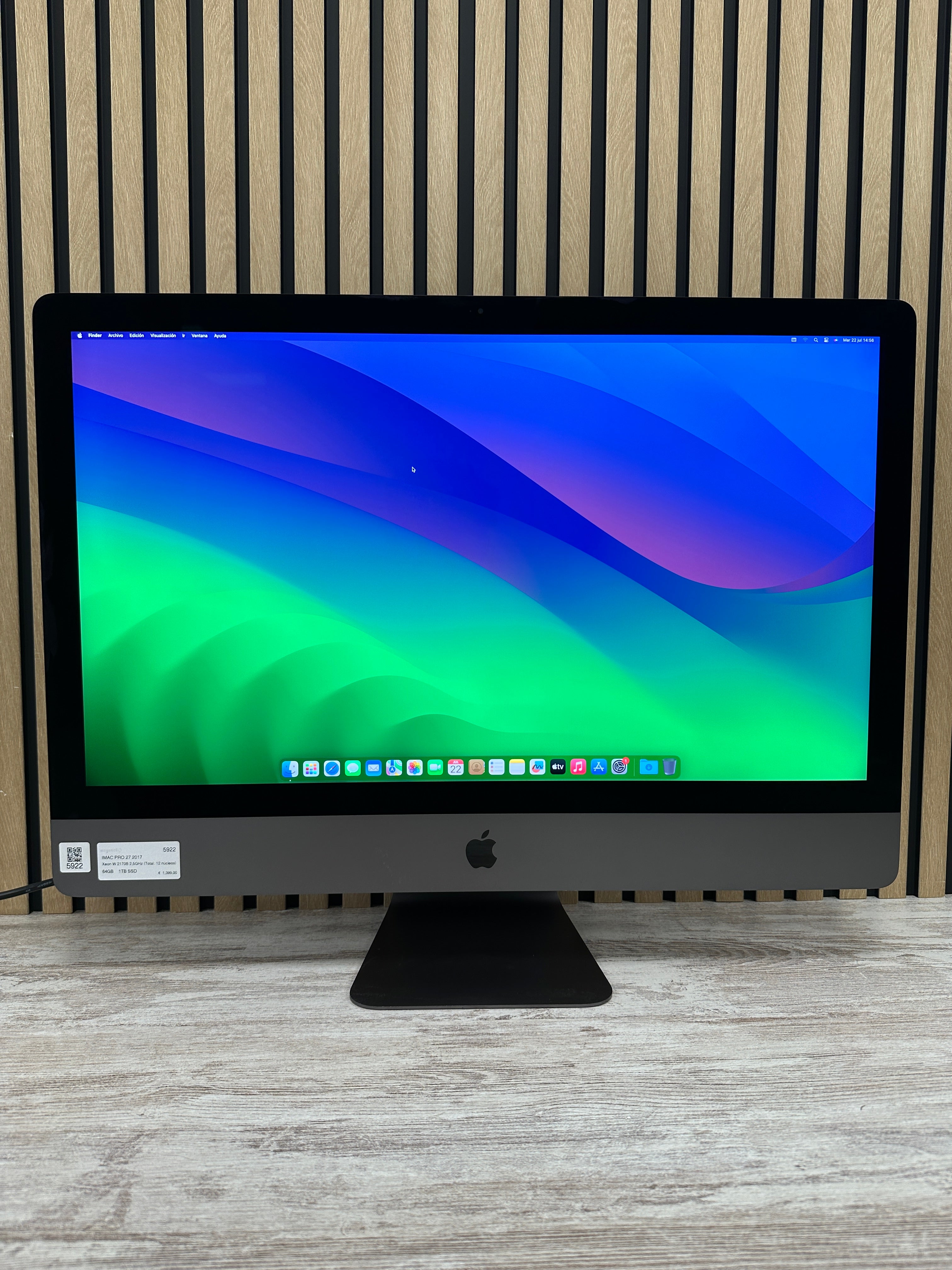 iMac Pro 27" 2017 XEON W 64gb 1tb SSD