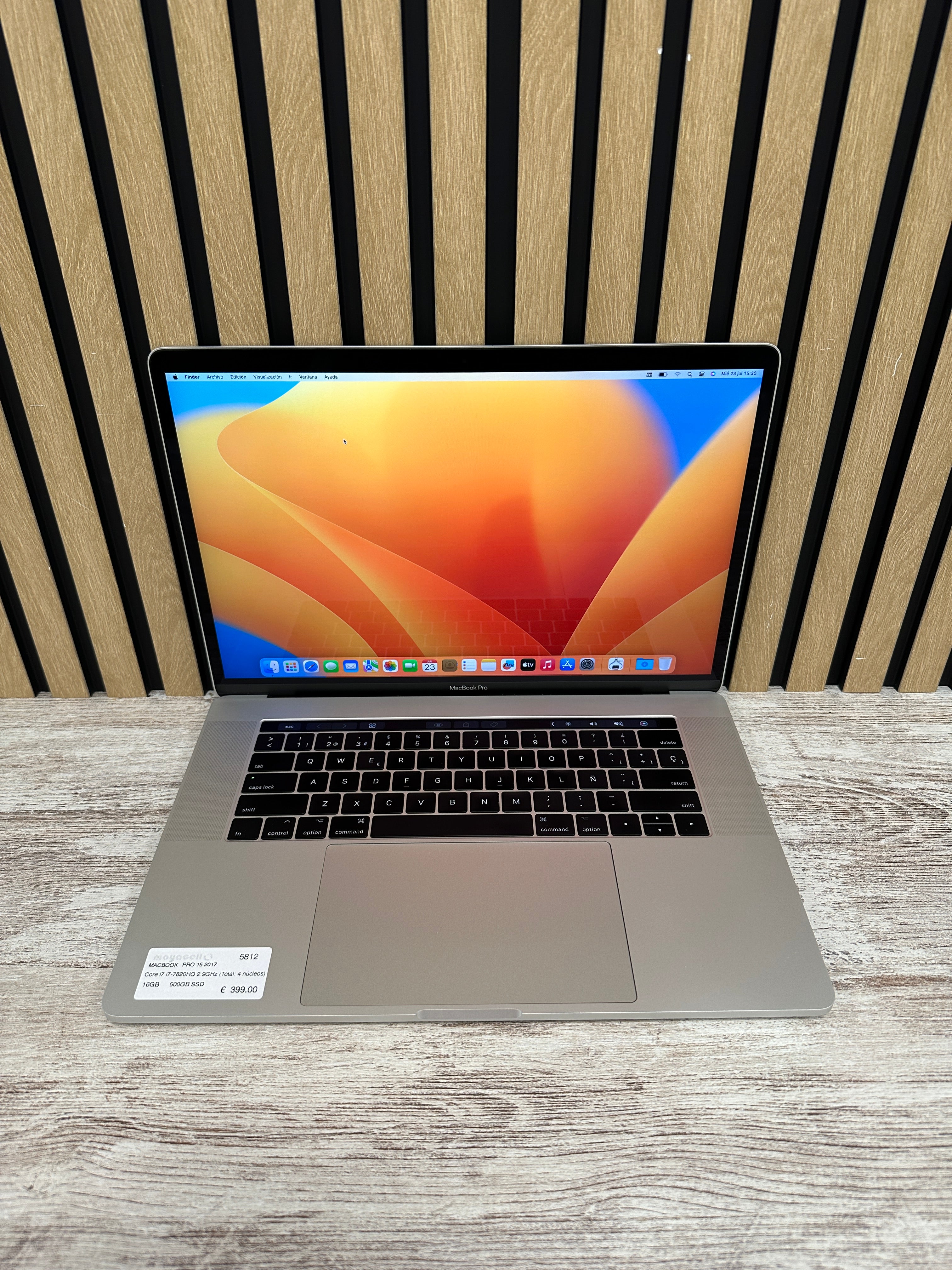 MacBook Pro 15" 2017 i7 16gb 500gb SSD - Moyacell