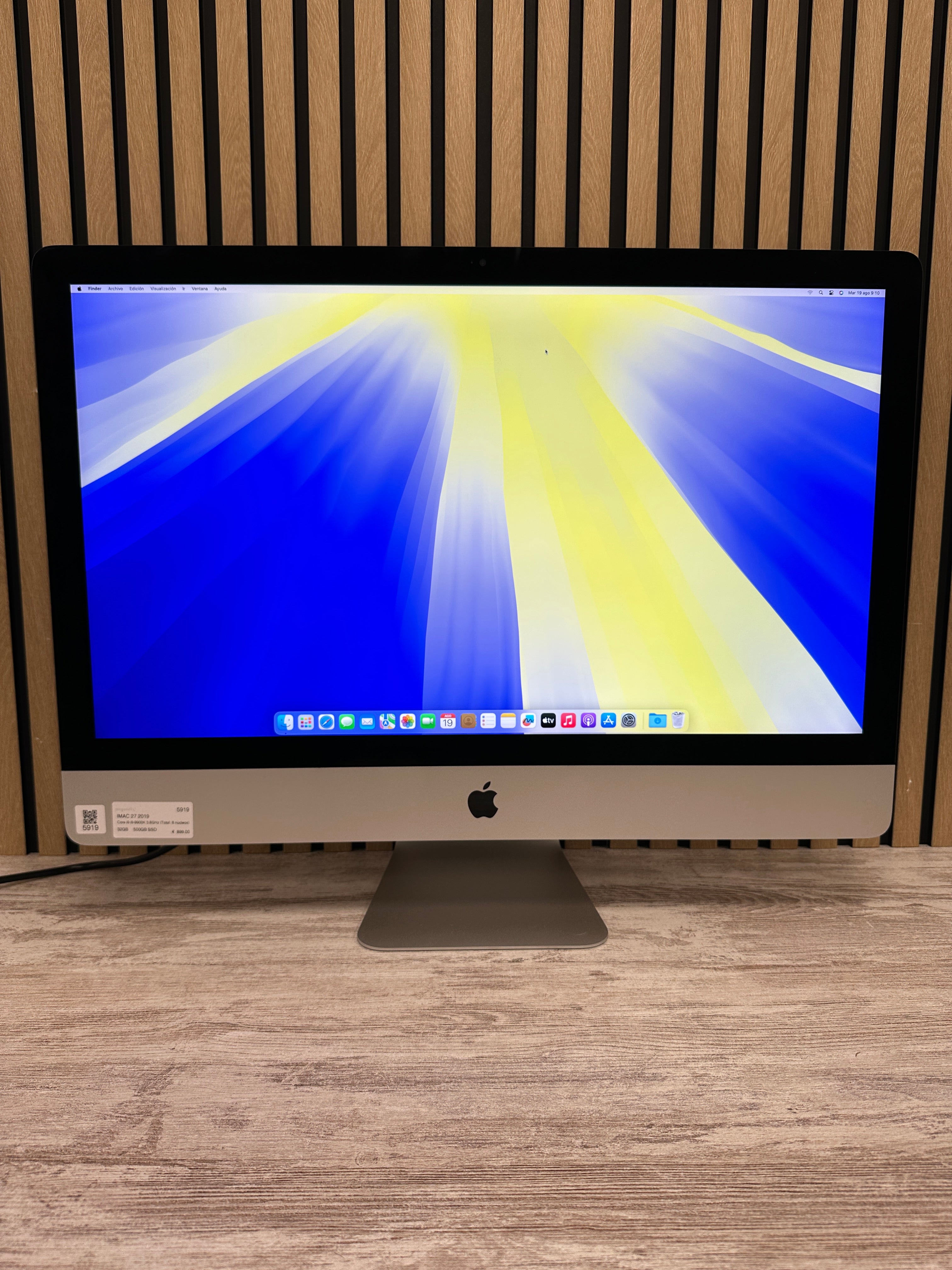 iMac 27" 2019 i9 32gb 500gb SSD - Moyacell