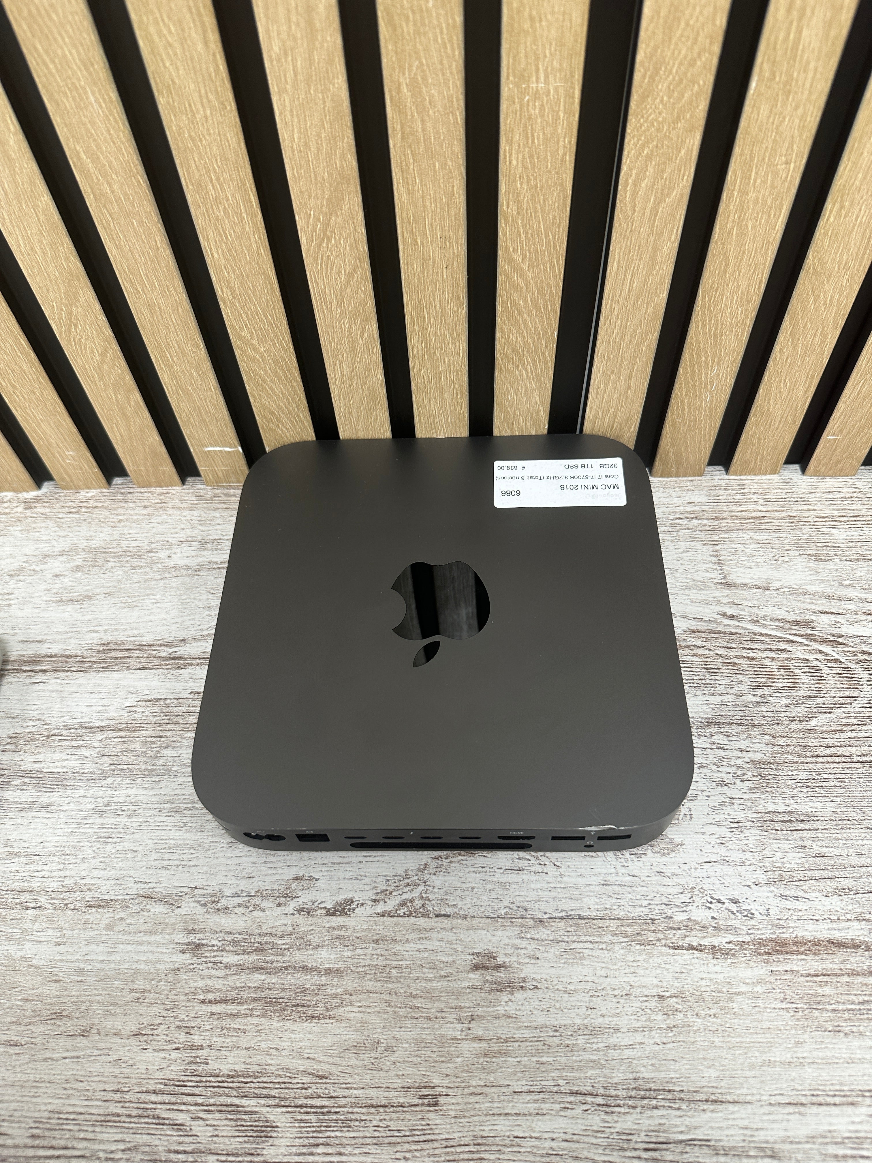 Mac Mini 2018 i7 32gb 1tb SSD