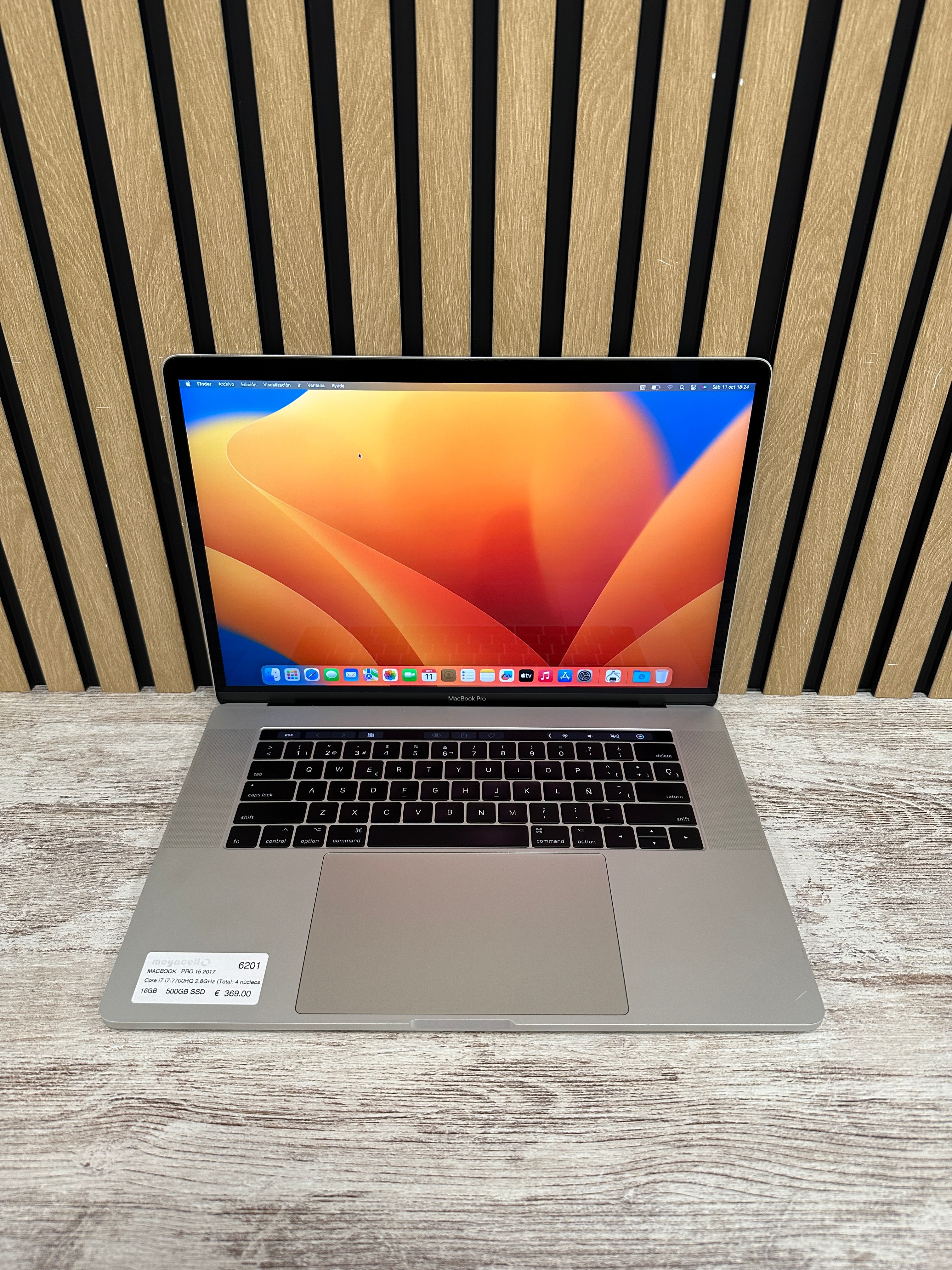 MacBook Pro 15" 2017 i7 16gb 500gb SSD - Moyacell