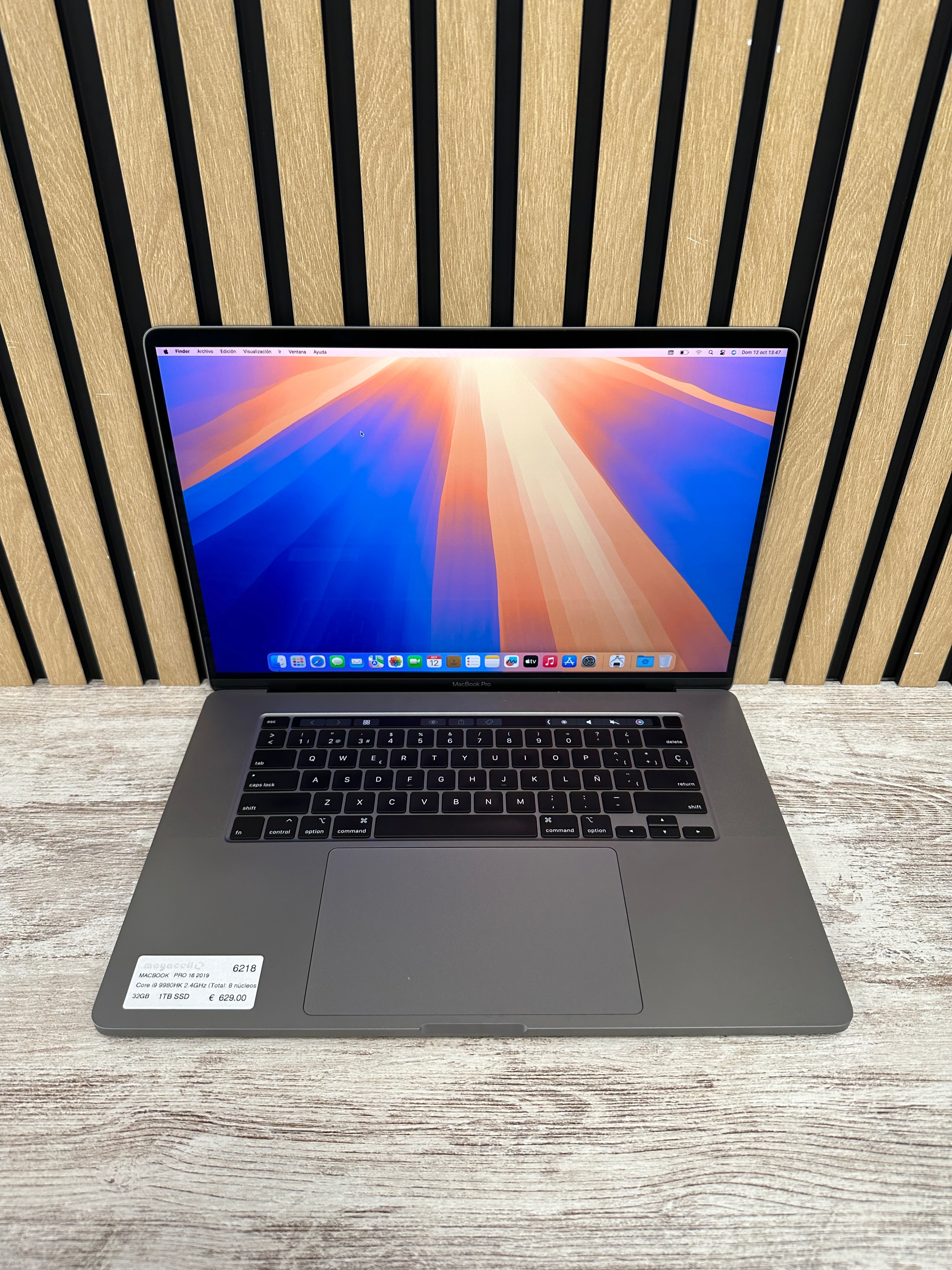 MacBook Pro 16" 2019 i9 32gb 1tb SSD