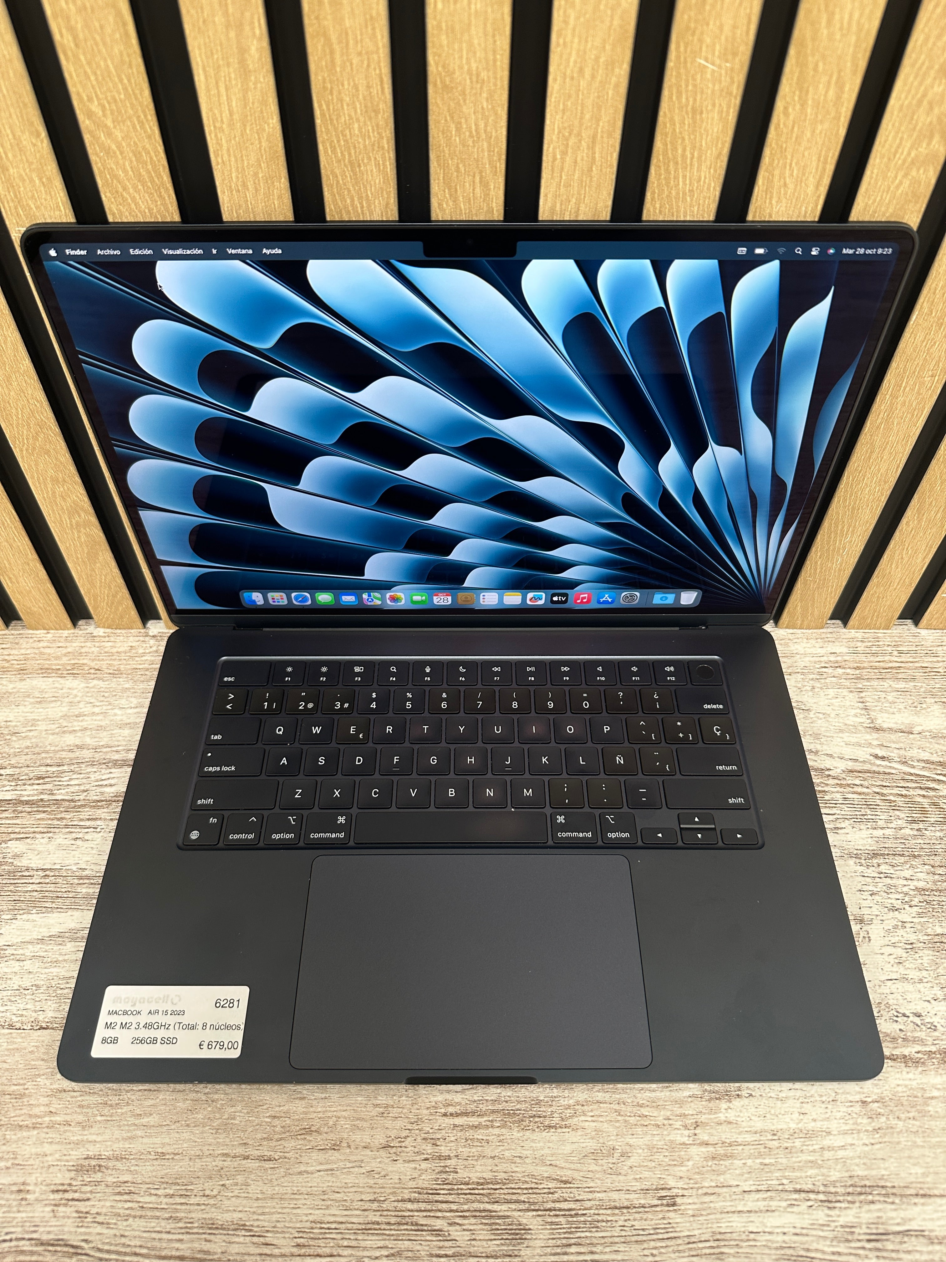 MacBook Air 15" 2023 M2 8gb 256gb SSD