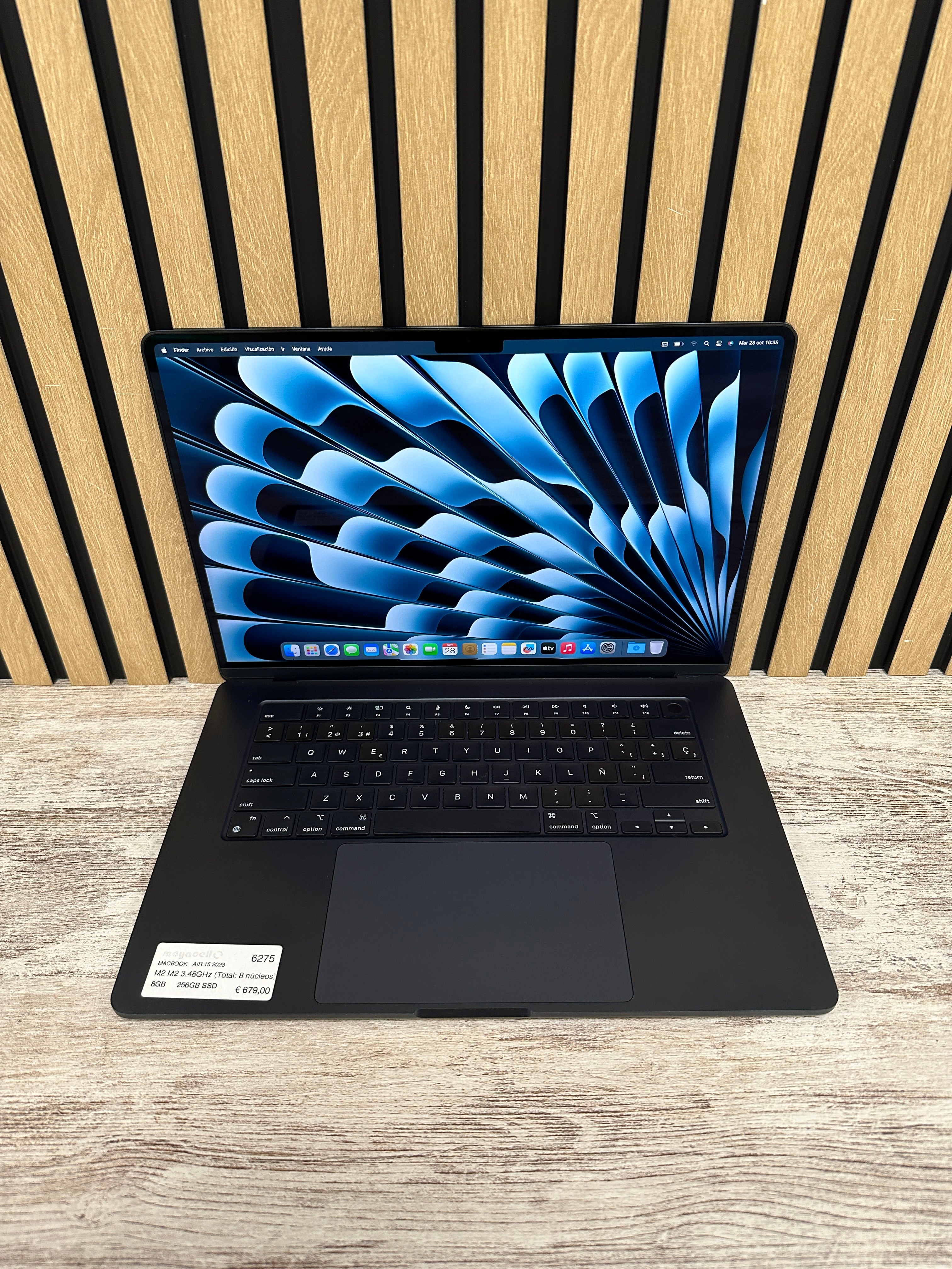 MacBook Air 15" 2023 M2 8gb 256gb SSD