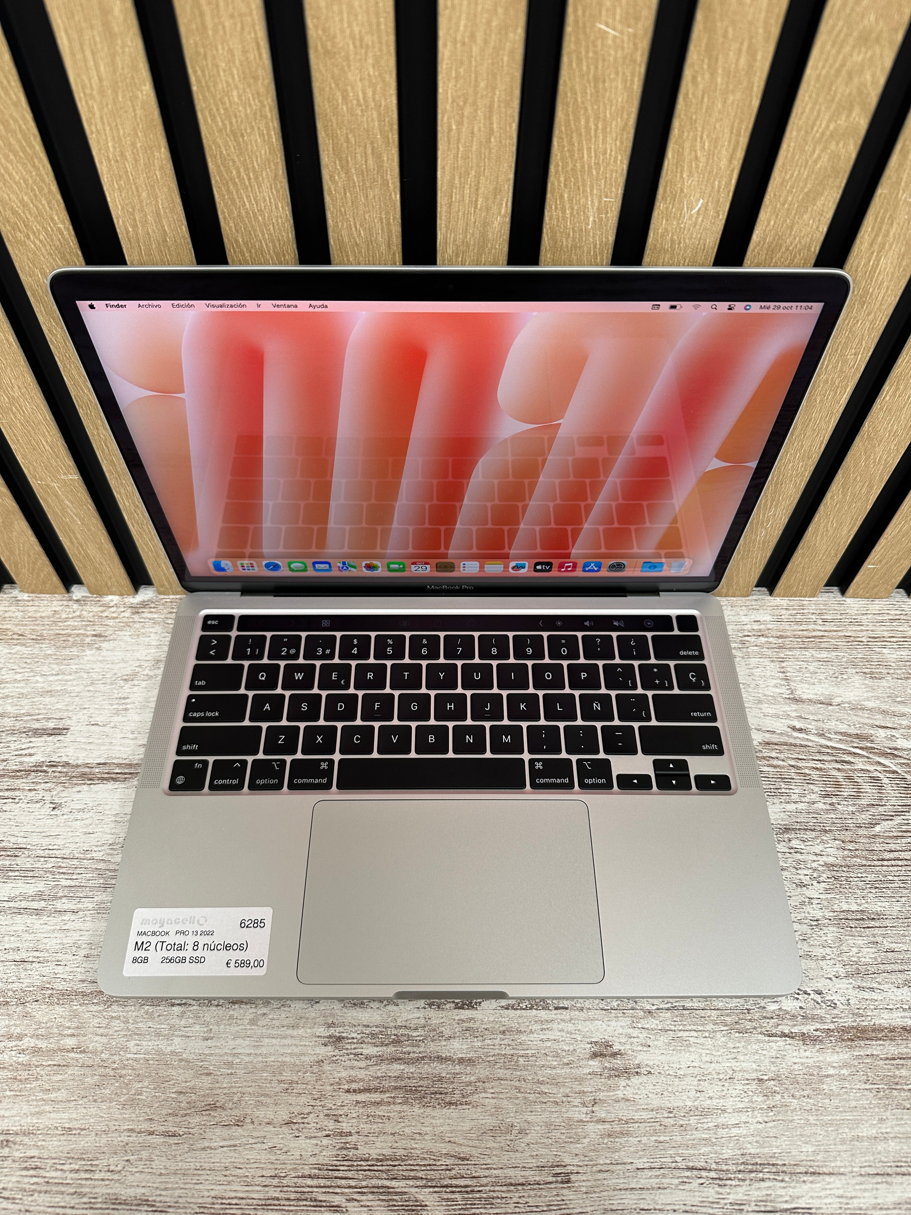 MacBook Pro 13" 2022 M2 8gb 256gb SSD