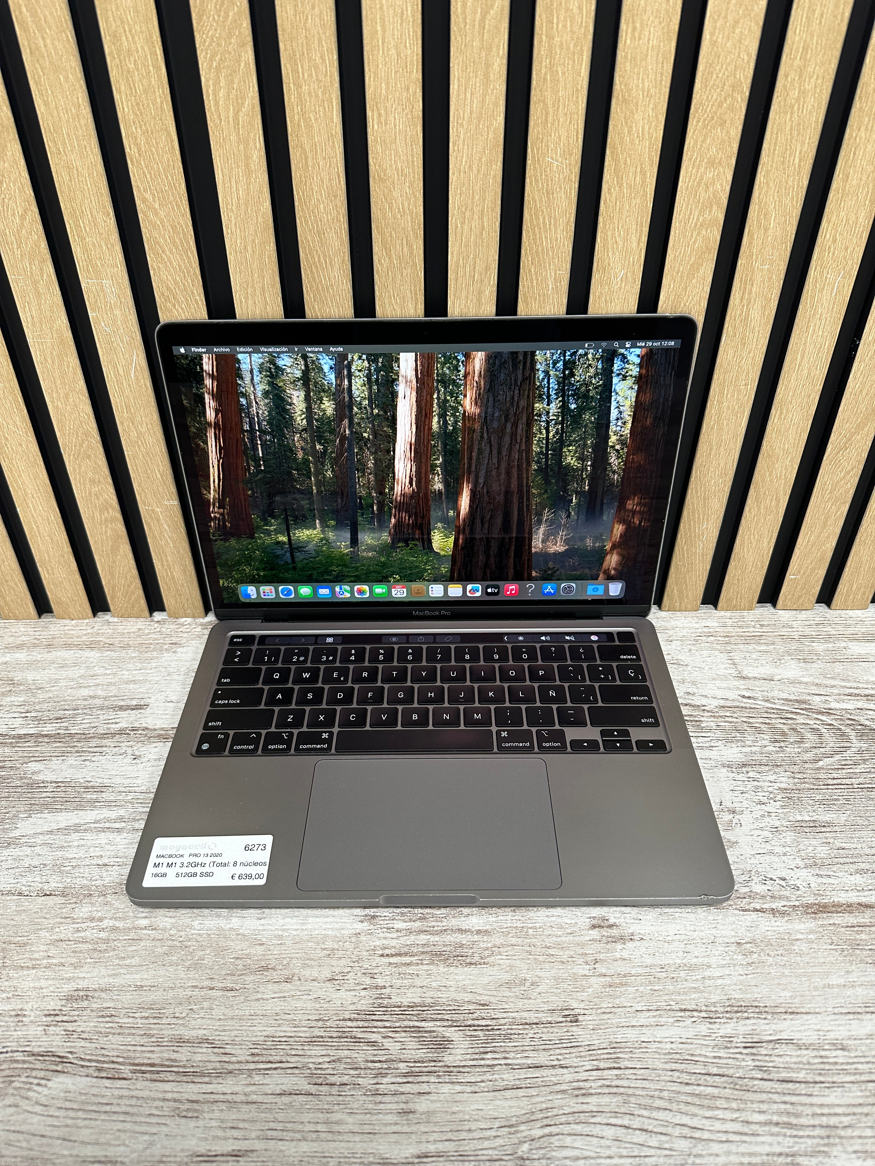 MacBook Pro 13" 2020 M1 16gb 512gb SSD