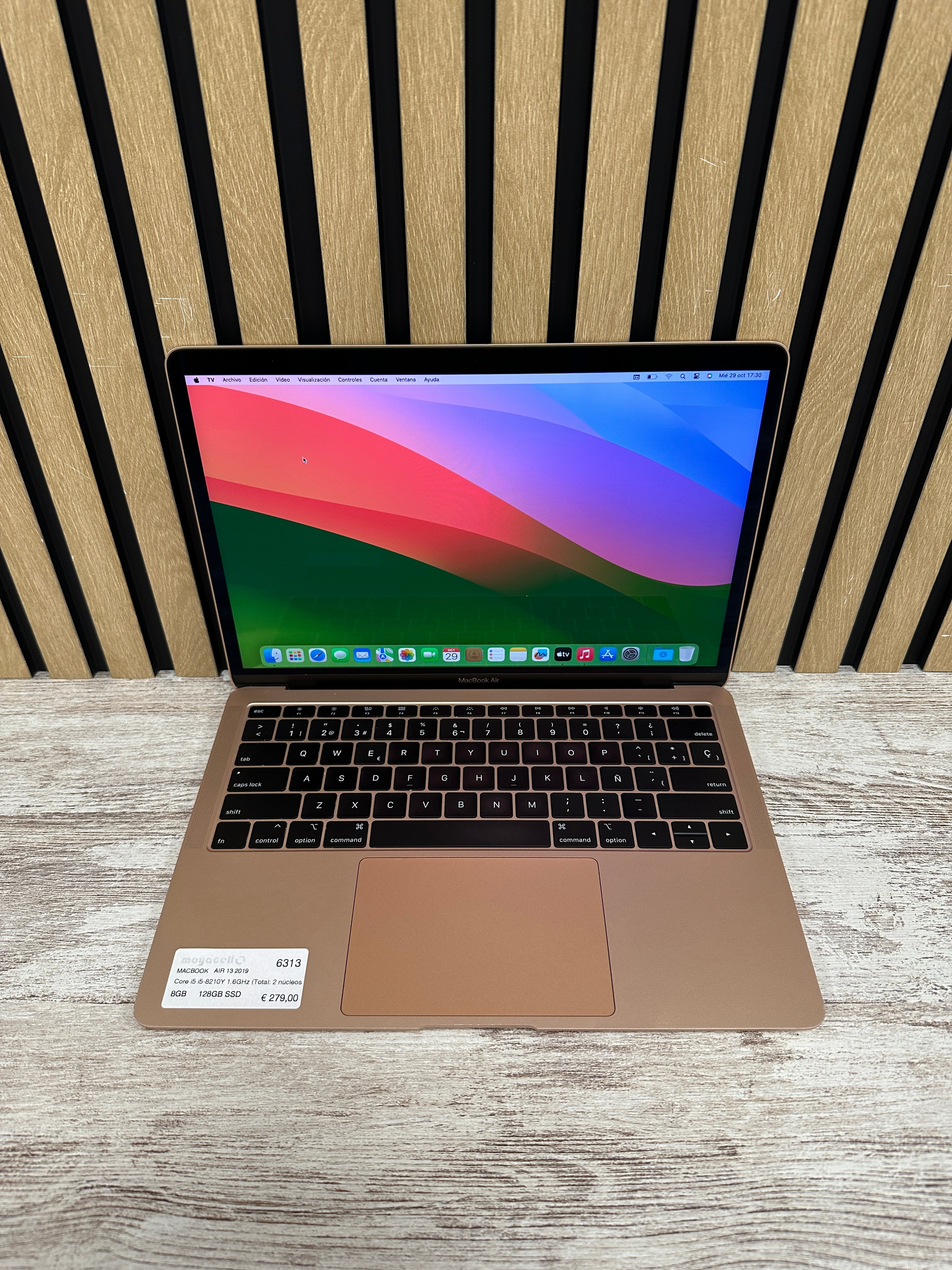 MacBook Air 13" 2019 i5 8gb 128gb SSD
