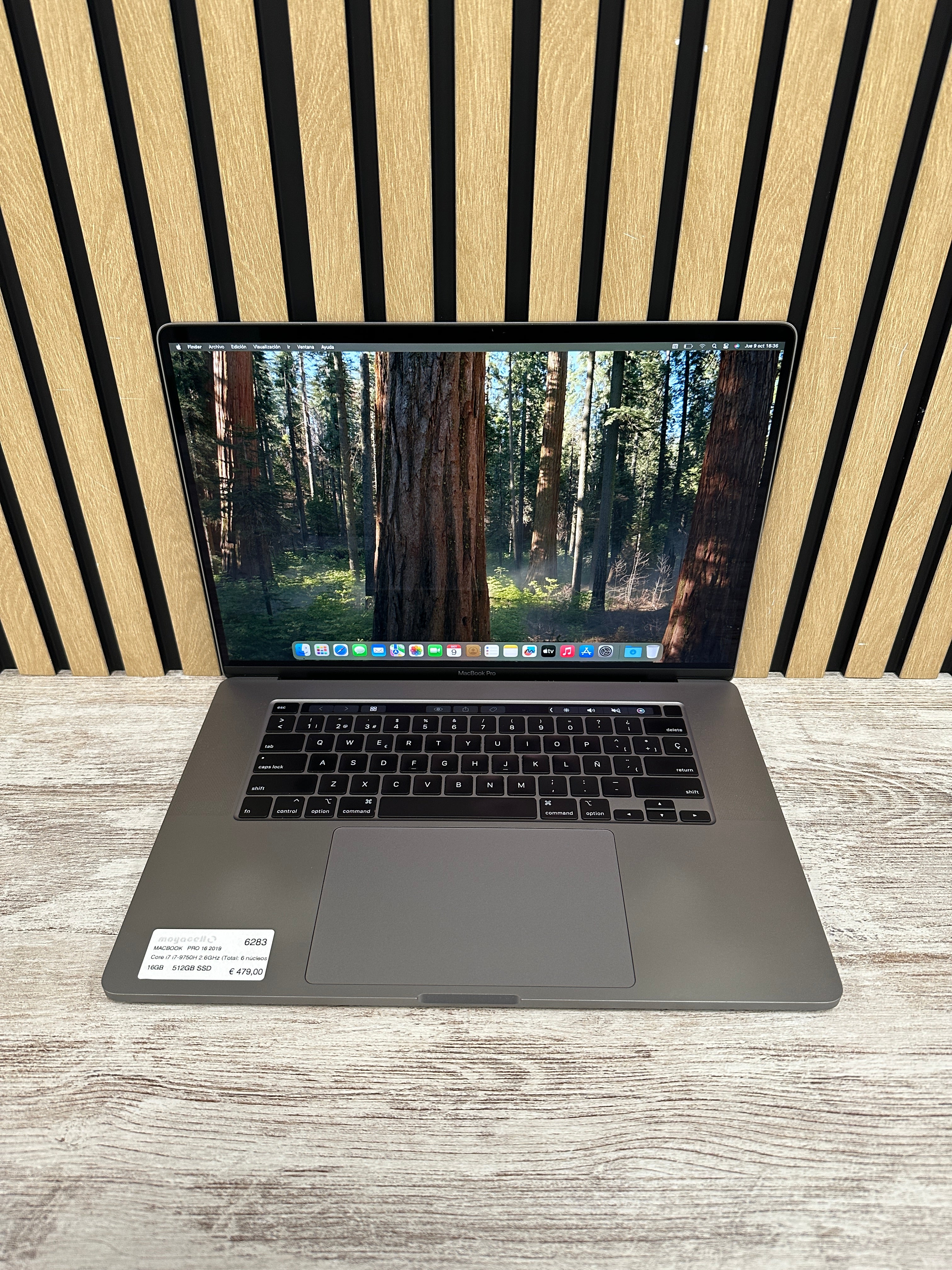 MacBook Pro 16" 2019 i7 16gb 512gb SSD