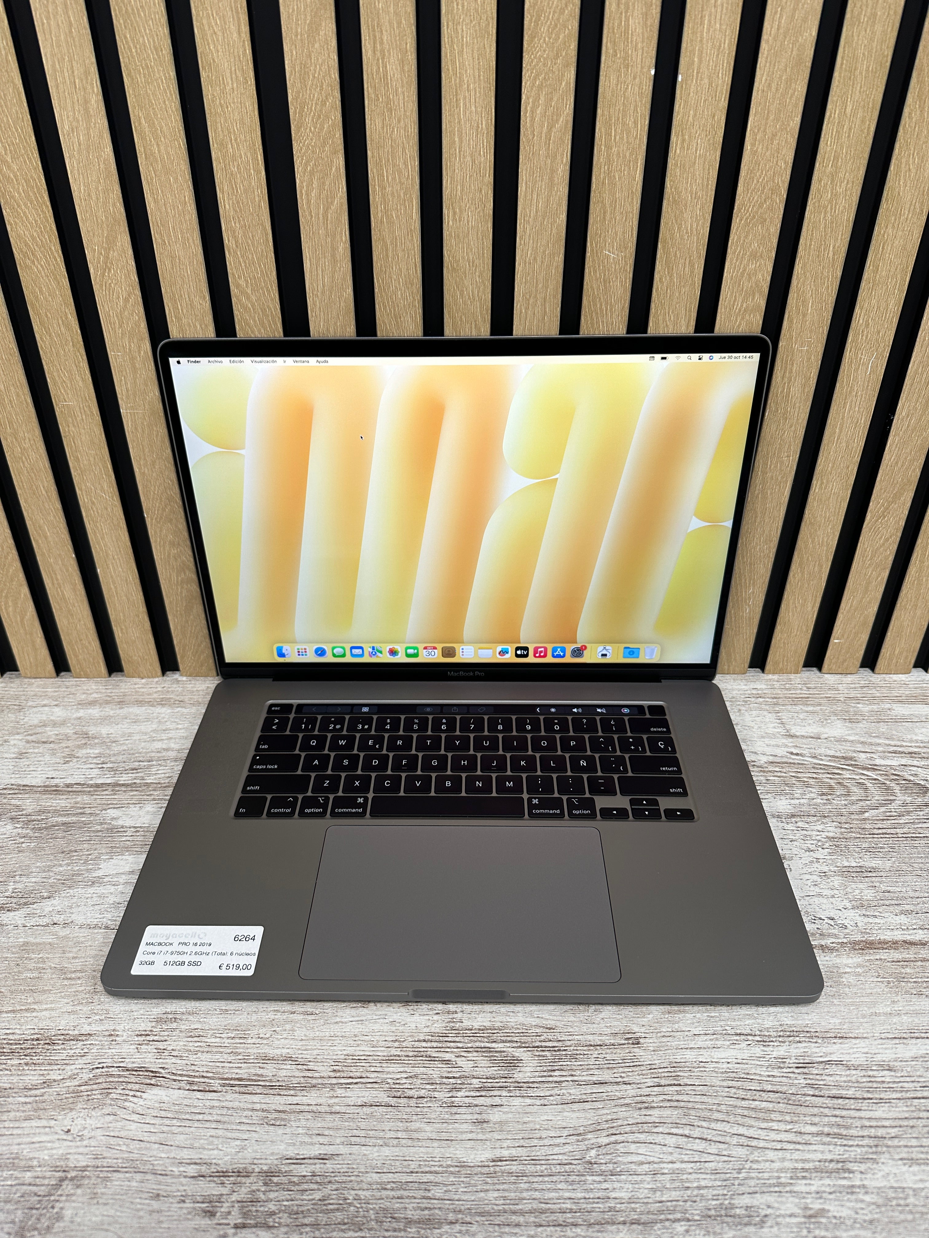 MacBook Pro 16" 2019 i7 32gb 512gb SSD