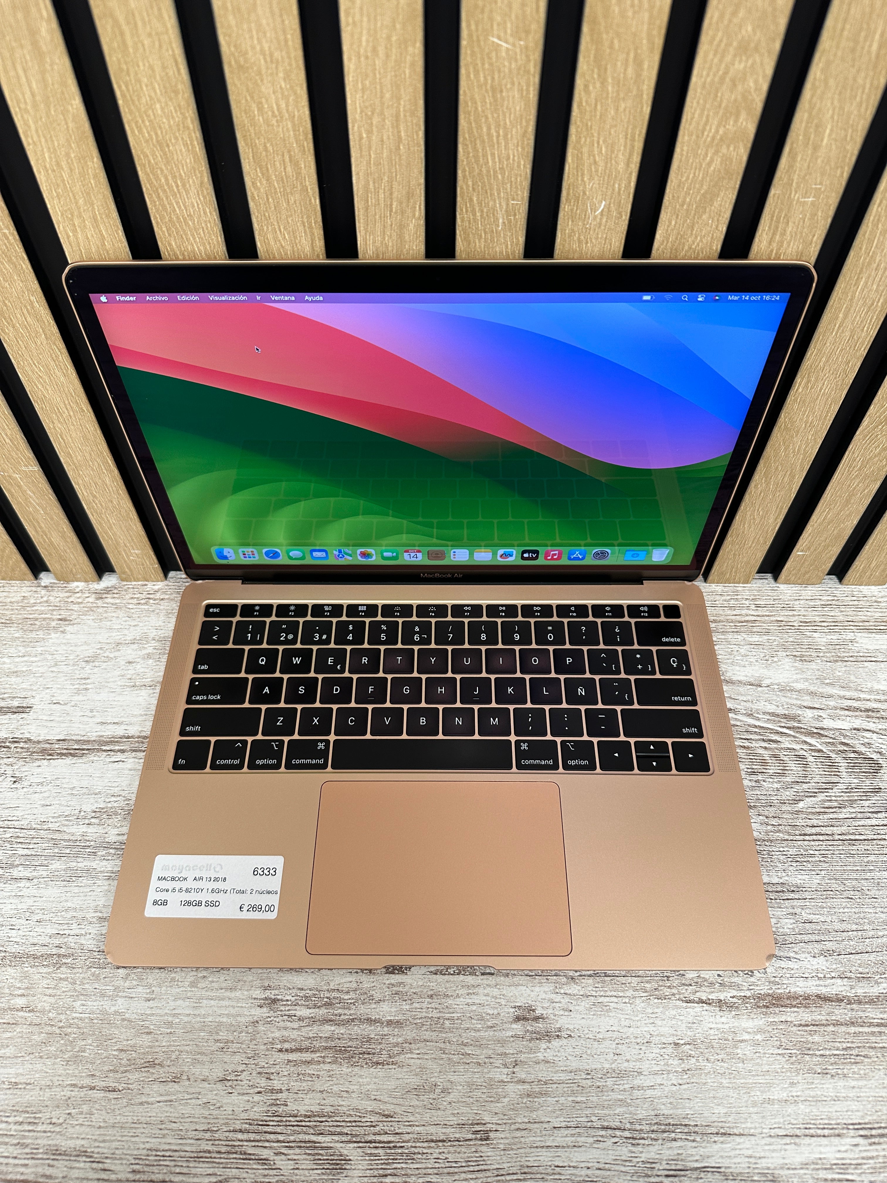 MacBook Air 13" 2018 i5 8gb 128gb SSD