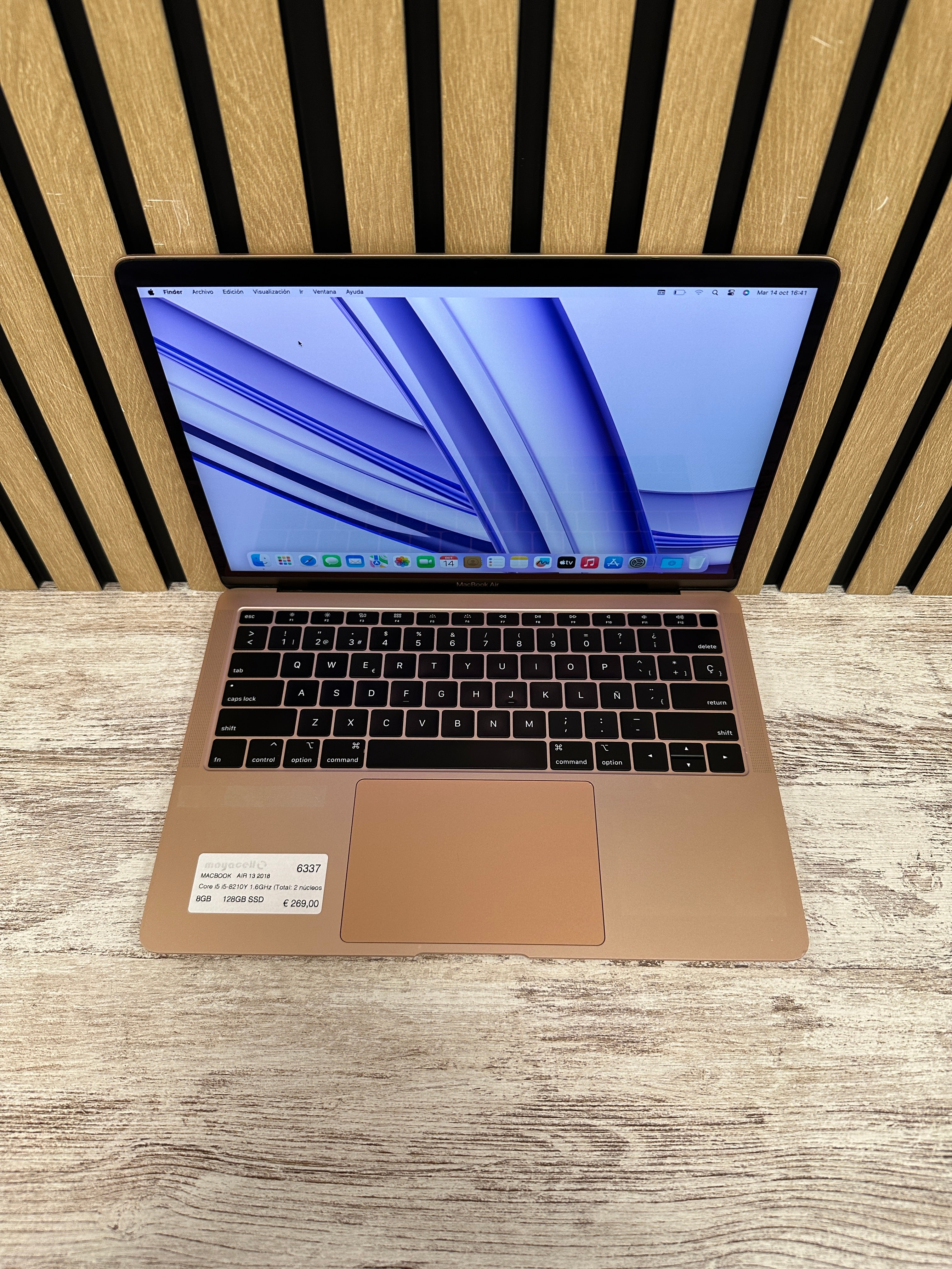 MacBook Air 13" 2018 i5 8gb 128gb SSD