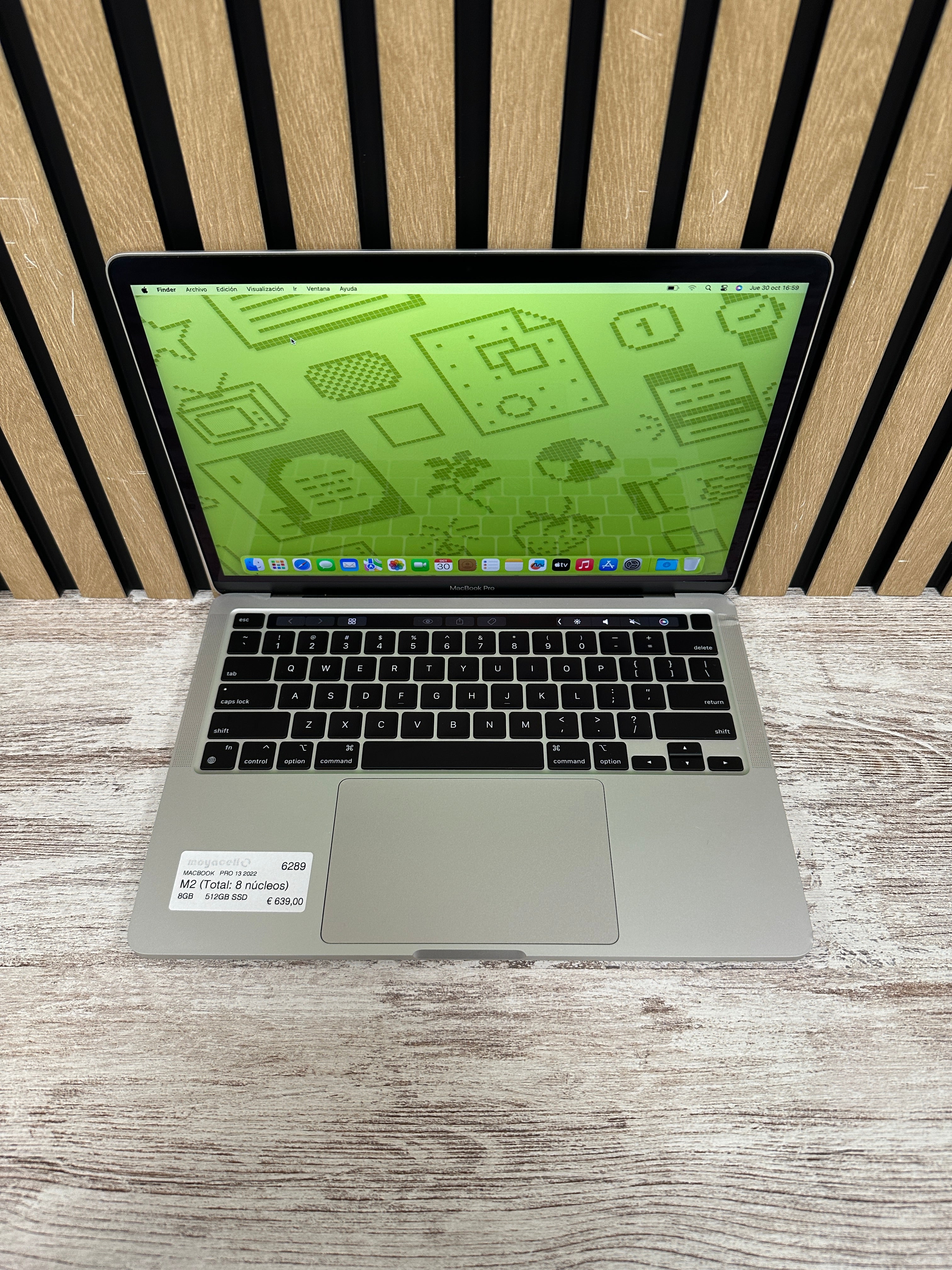 MacBook Pro 13" 2022 M2 8gb 512gb SSD