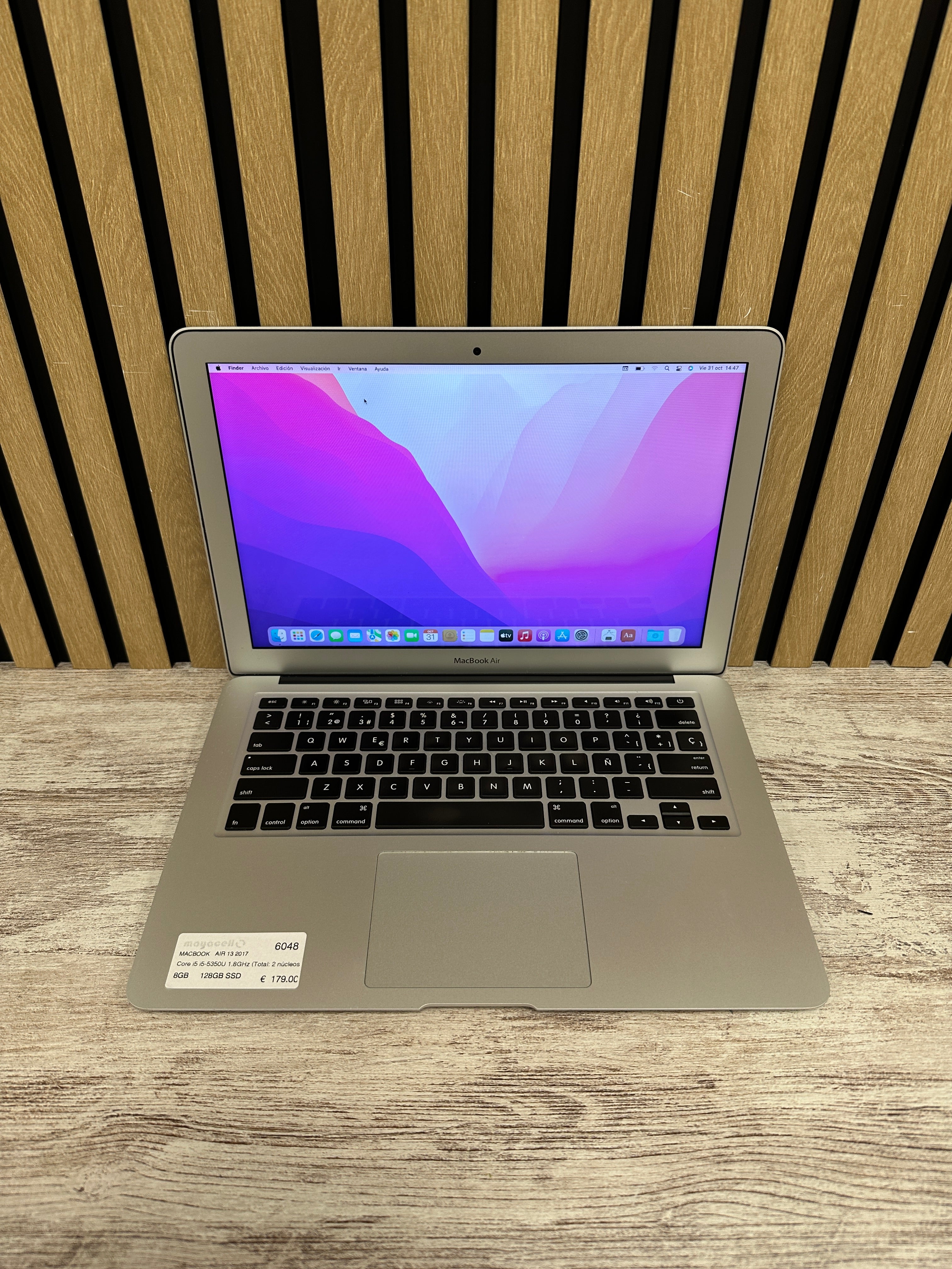 MacBook Air 13" 2017 i5 8gb 128gb SSD