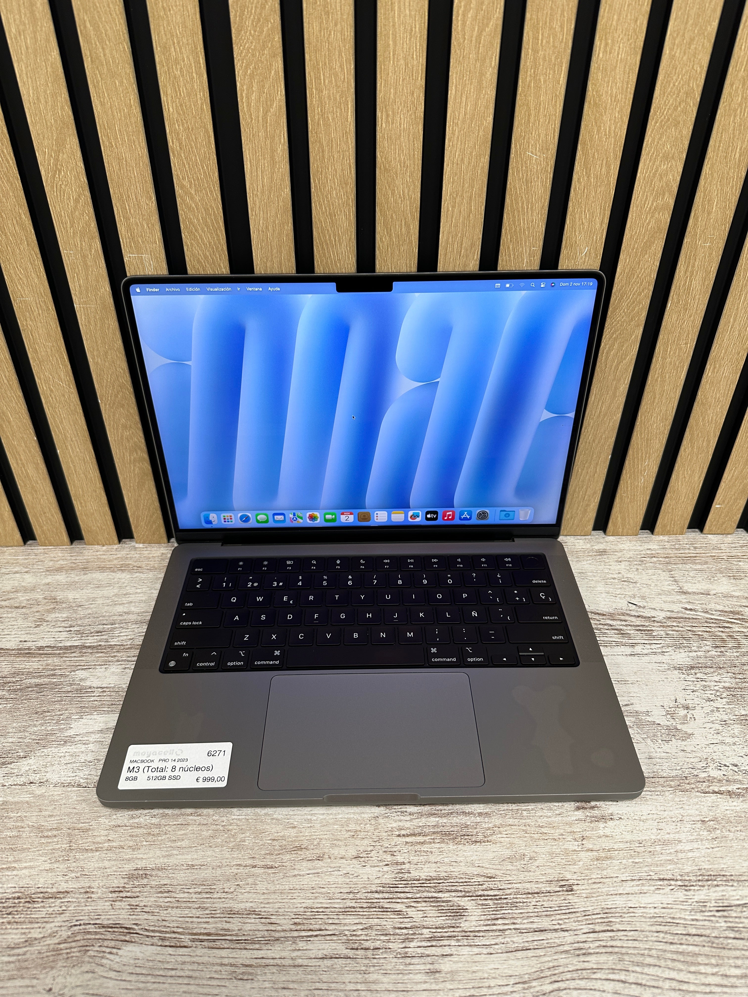 MacBook Pro 14" 2023 M3 8gb 512gb SSD