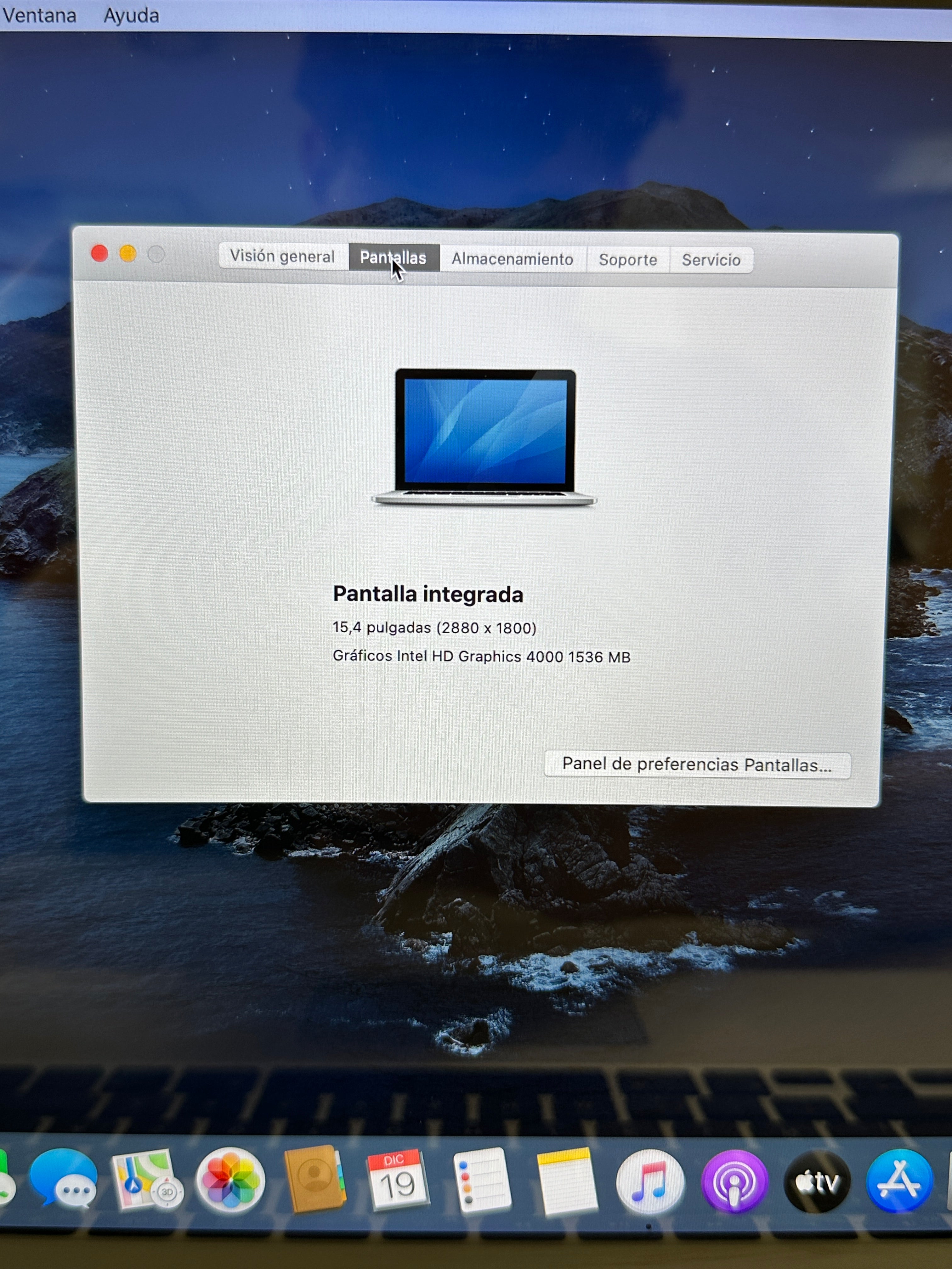 MacBook Pro 15" 2012 i7 8gb 250gb SSD - Moyacell