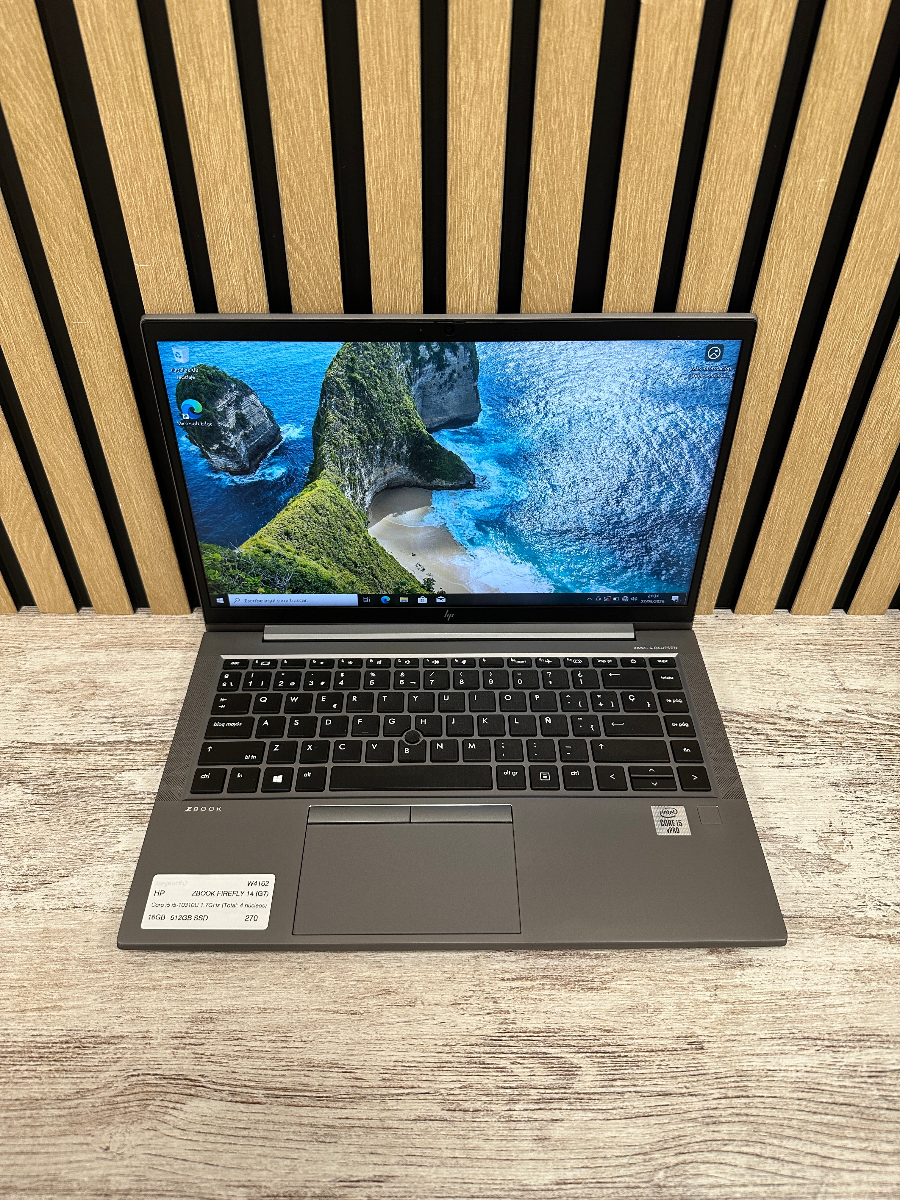 HP ZBOOK FIREFLY 14 (G7) i5 16GB 512GB SSD 14" - Moyacell