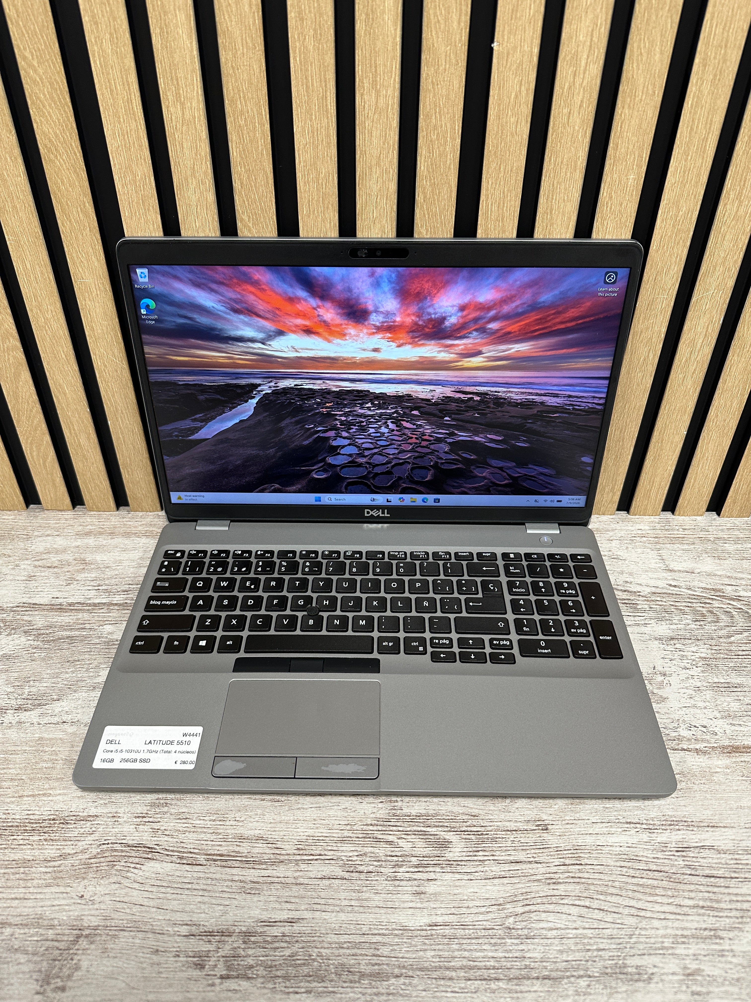 DELL LATITUDE 5510 i5 16GB 256GB SSD 15.6" - Moyacell
