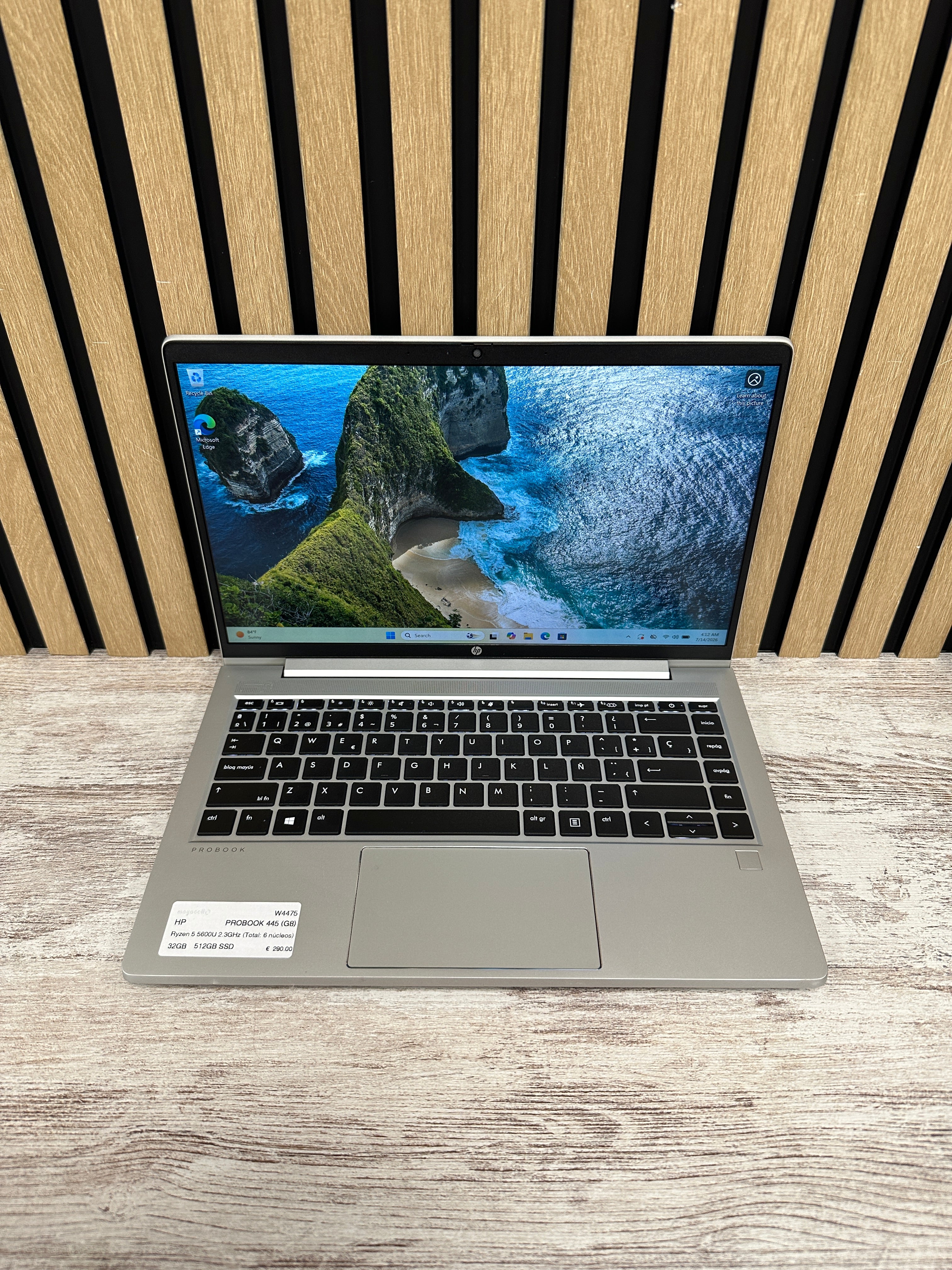 HP PROBOOK 445 (G8) Ryzen 5 32GB 512GB SSD 14" - Moyacell