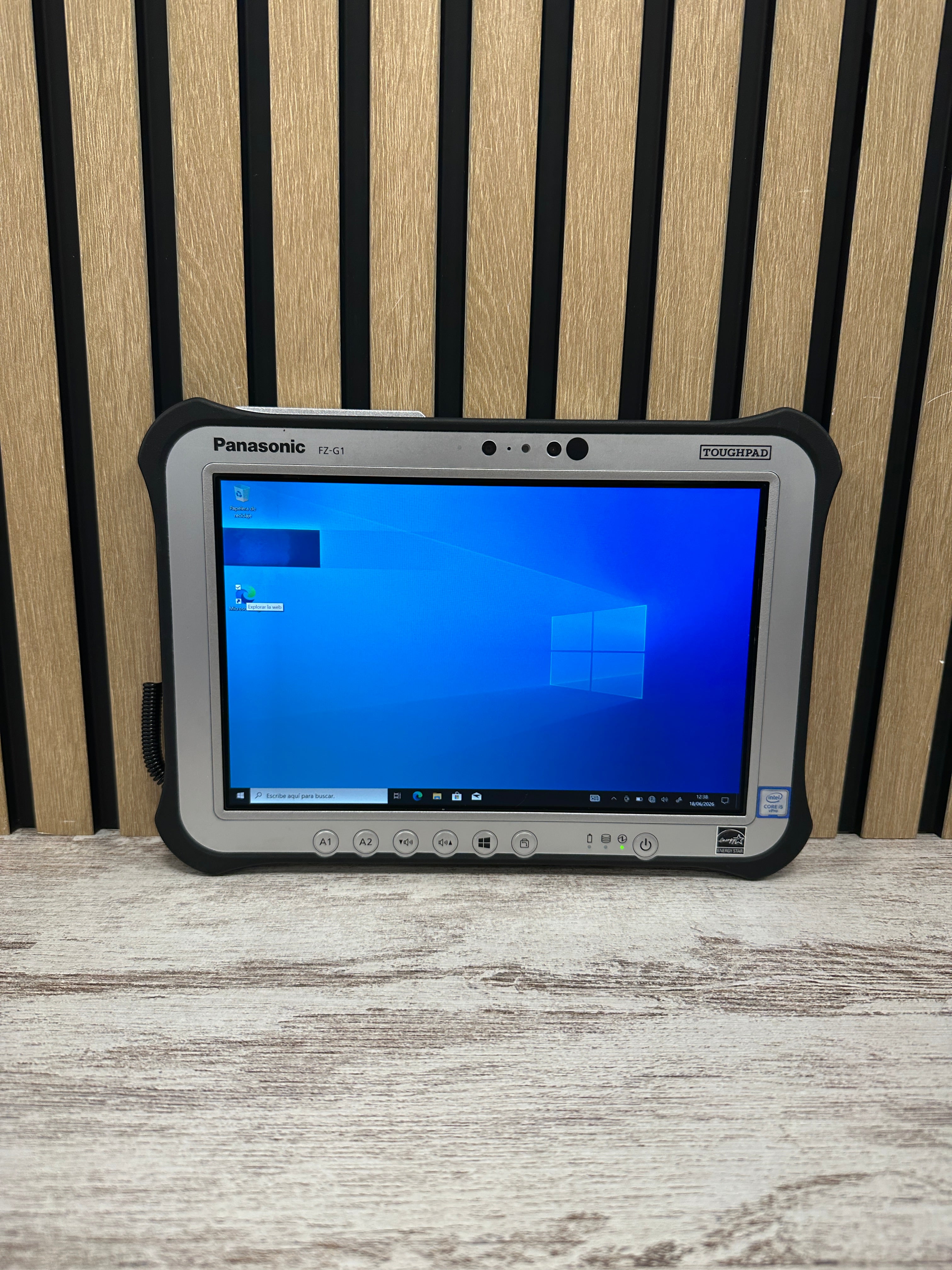 PANASONIC TOUGHPAD FZ-G1 Core i5 i5-7300U 2.6GHz (Total: 2 núcleos) 8GB 256GB SSD 10.1"