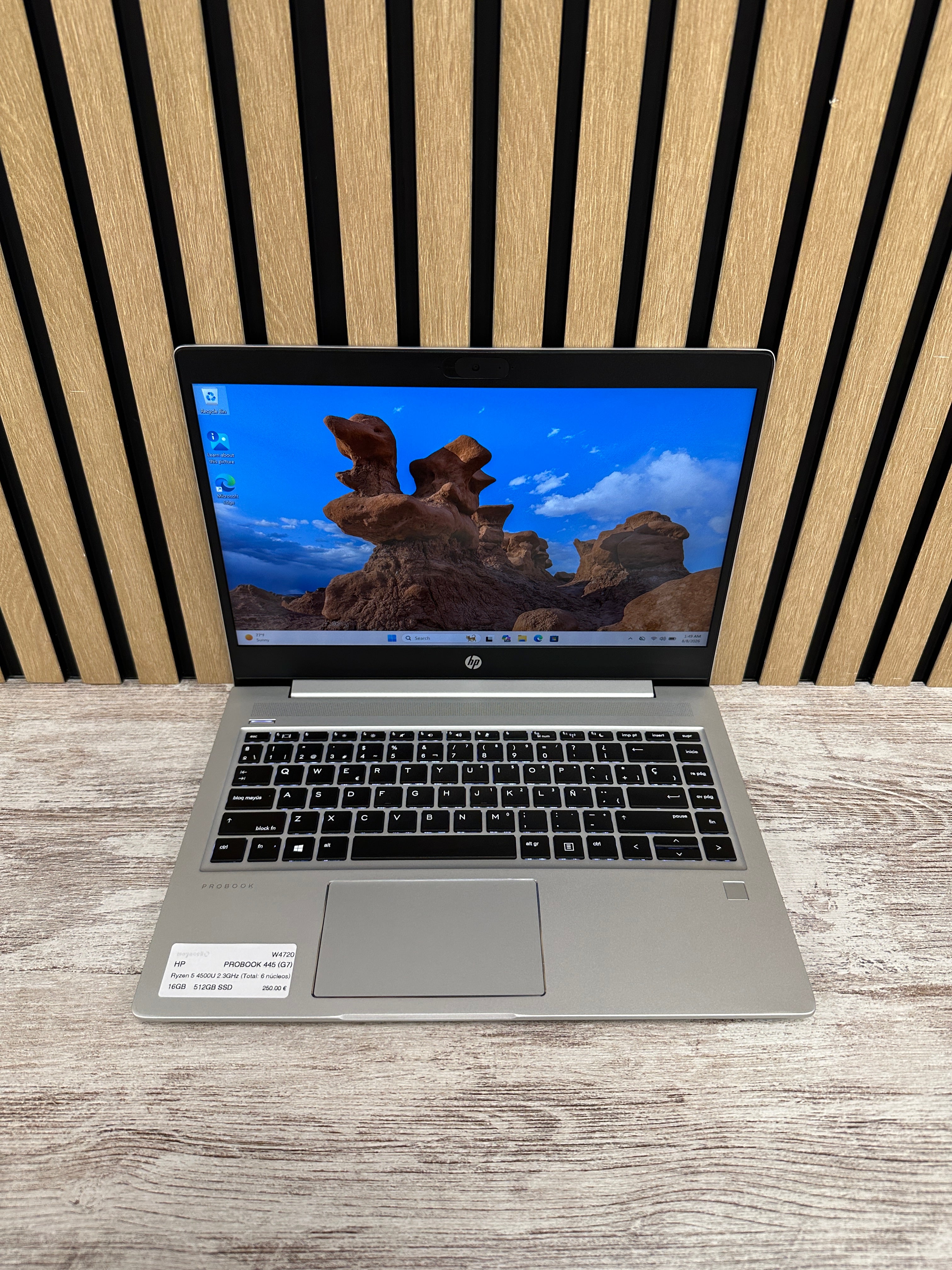 HP PROBOOK 445 (G7) Ryzen 5 16GB 512GB SSD 14" - Moyacell