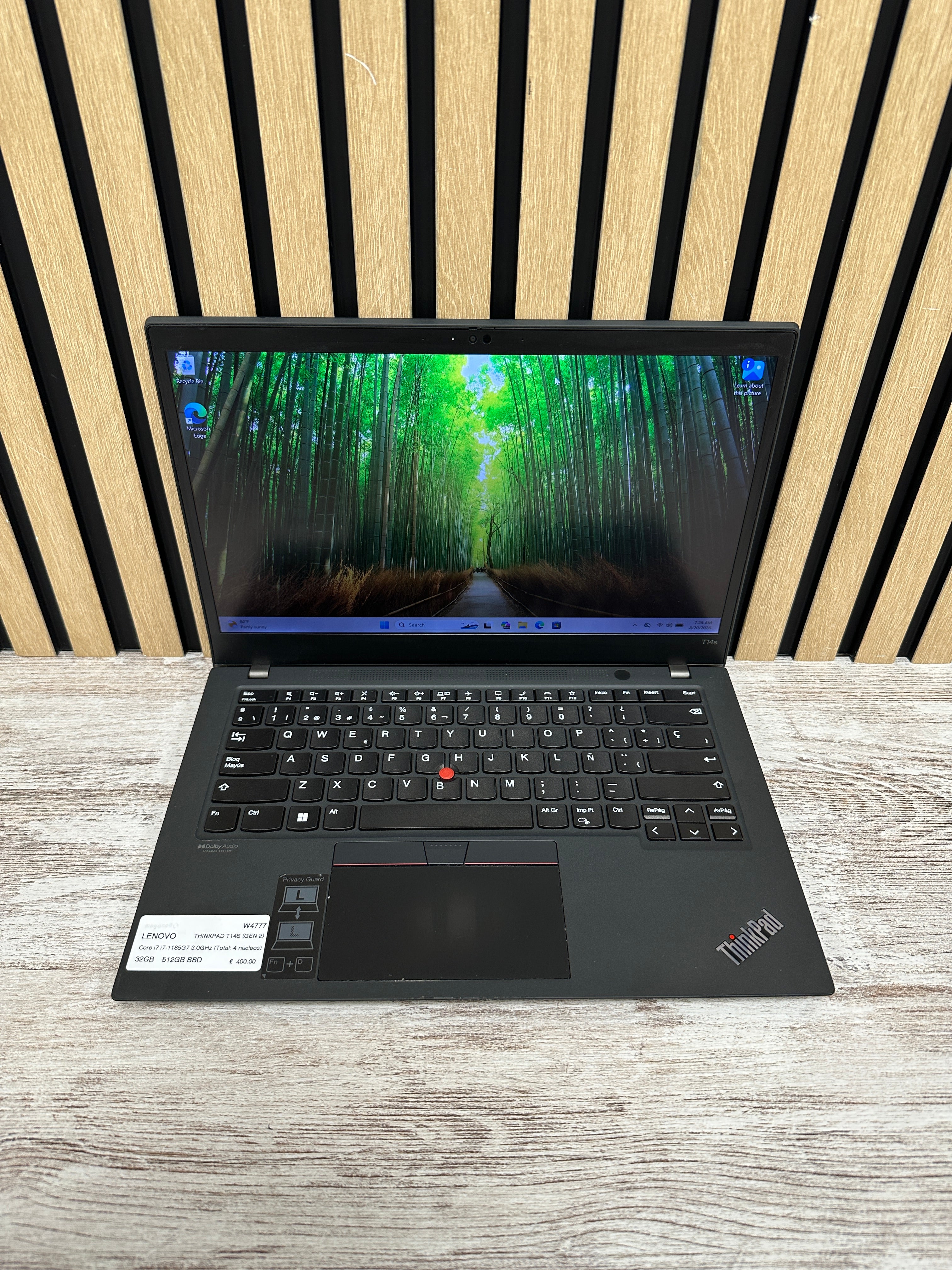 LENOVO THINKPAD T14S (GEN 2) i7 32GB 512GB SSD 14" - Moyacell