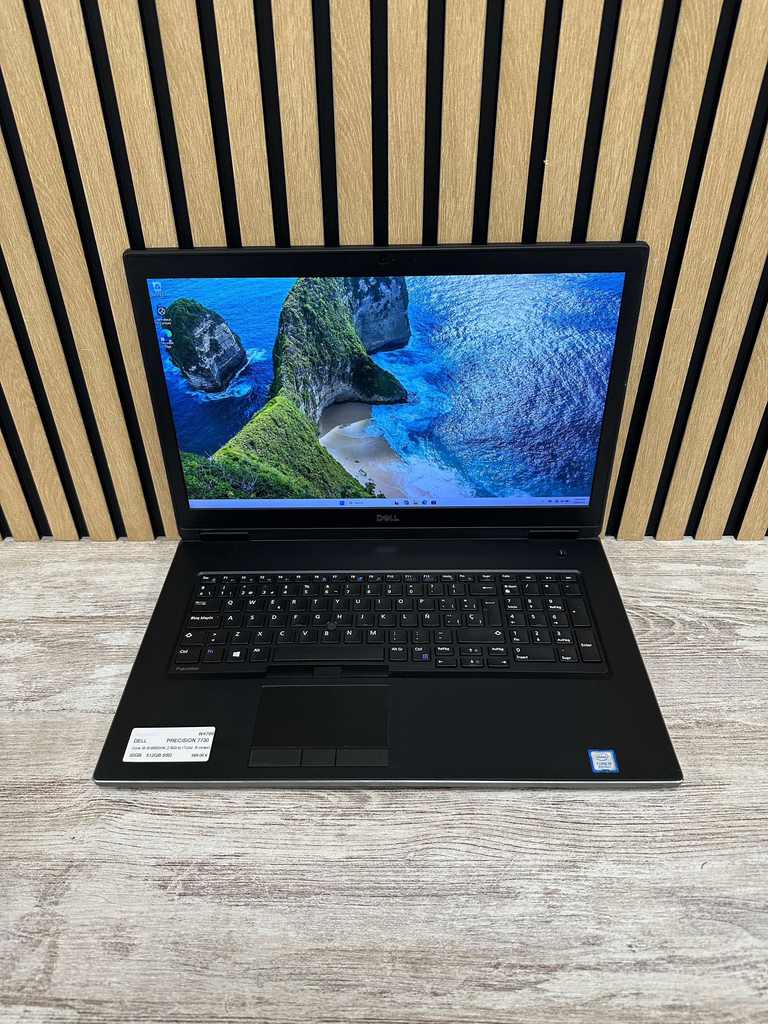 DELL PRECISION 7730 i9 32GB 512GB SSD 17.3" - Moyacell