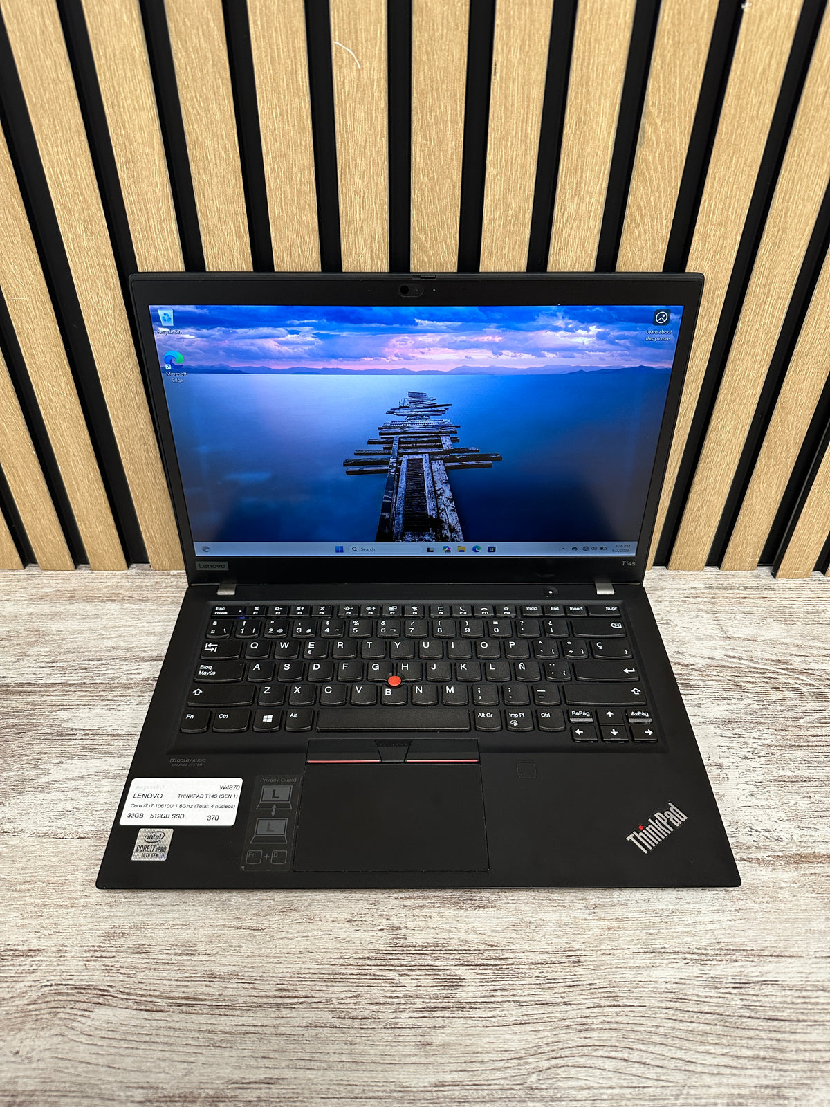 LENOVO THINKPAD T14S (GEN 1) i7 32GB 512GB SSD 14" - Moyacell